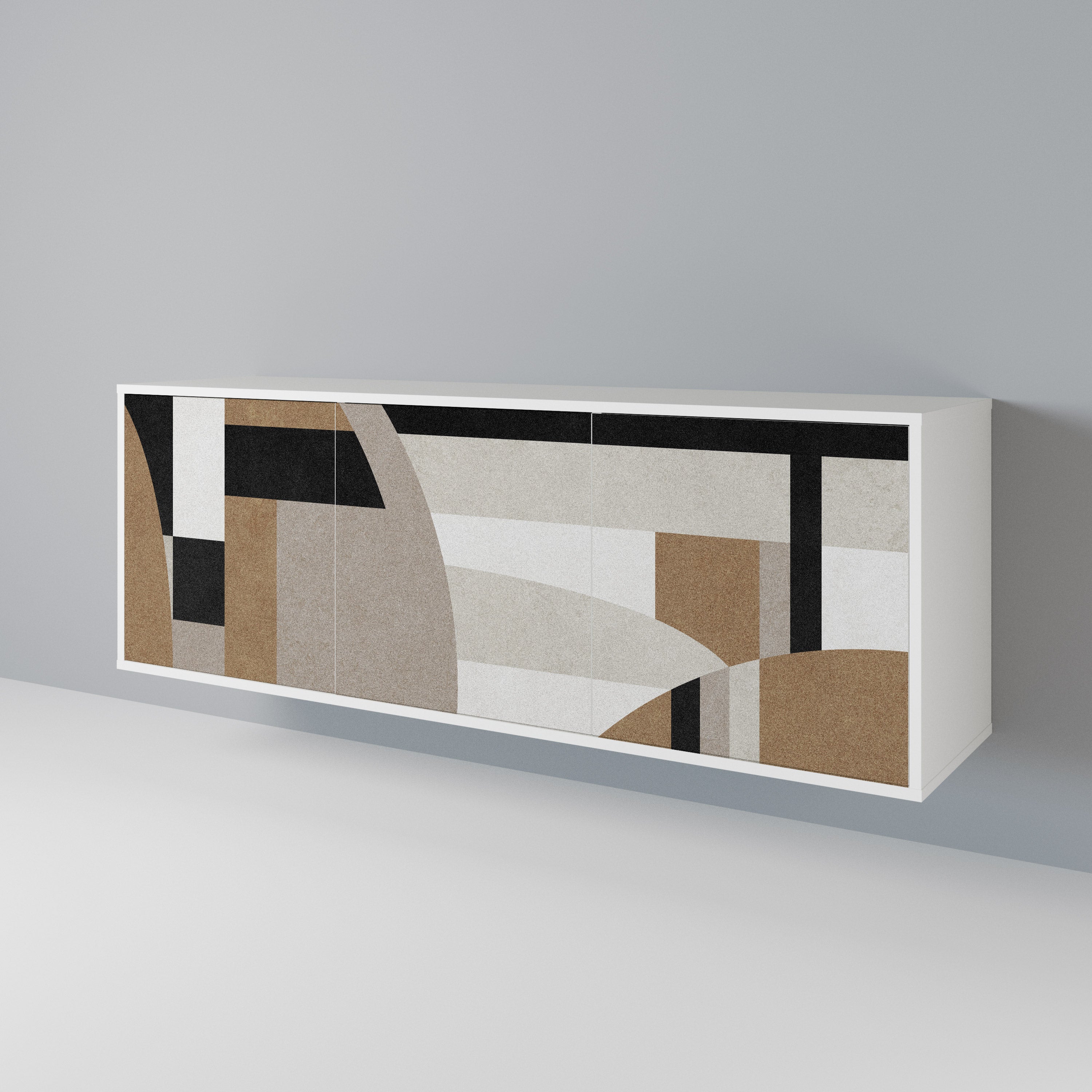 DELICATE MEMENTO 3-Door Sideboard