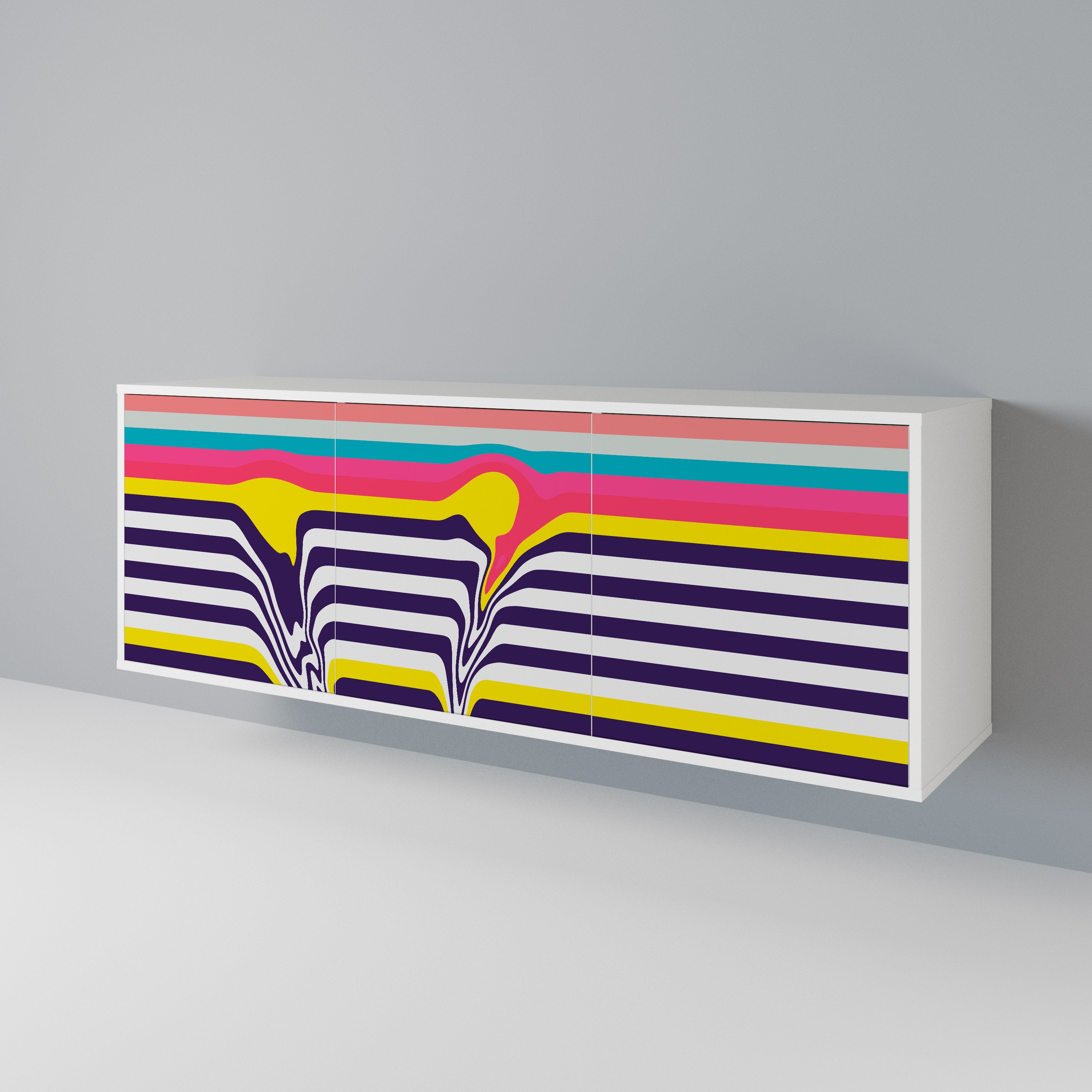 TONE COLLAPSE 3-Door Sideboard
