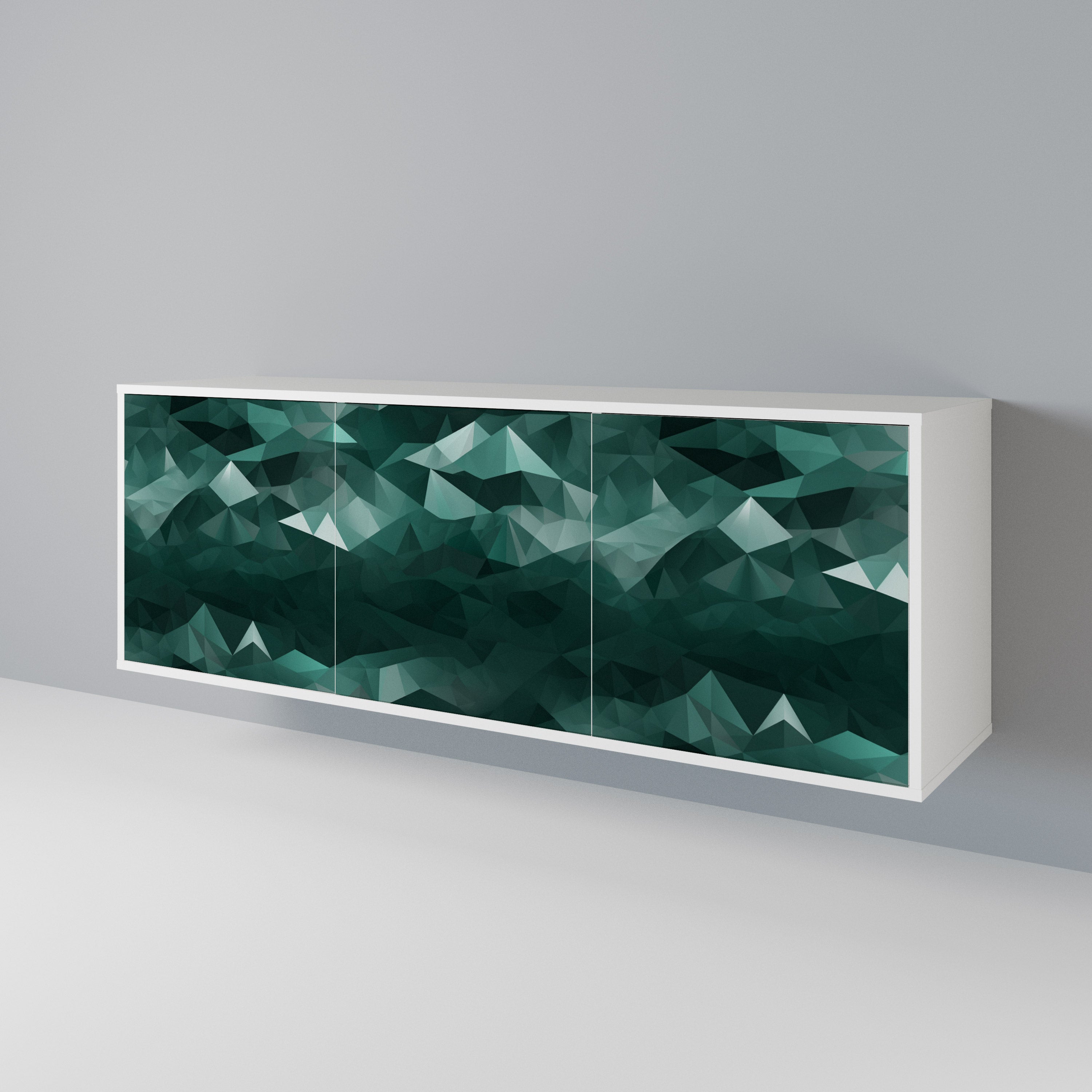 POLYGONAL FLOATING Μπουφές 3-θυρών