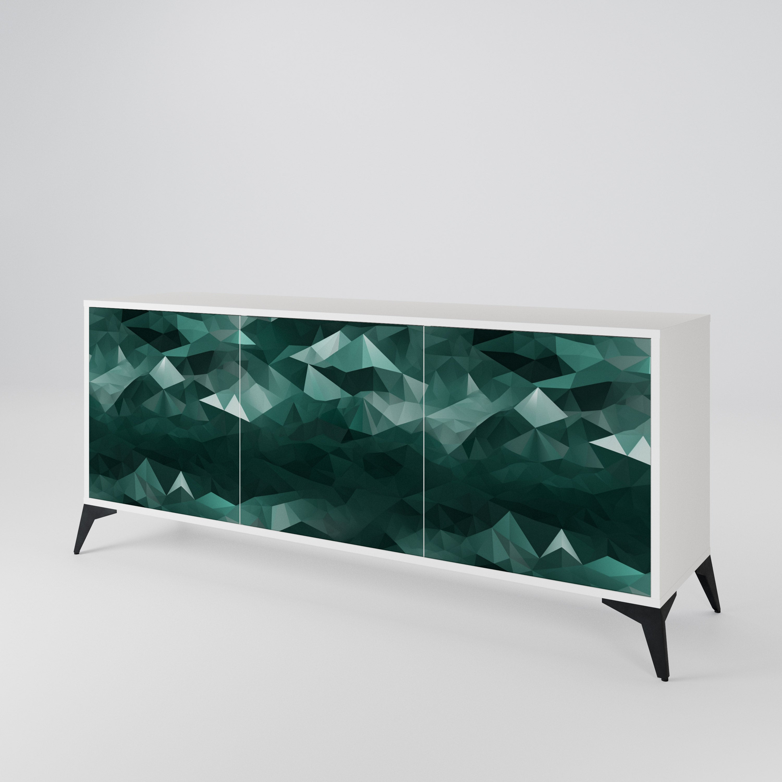 POLYGONAL FLOATING Μπουφές 3-θυρών
