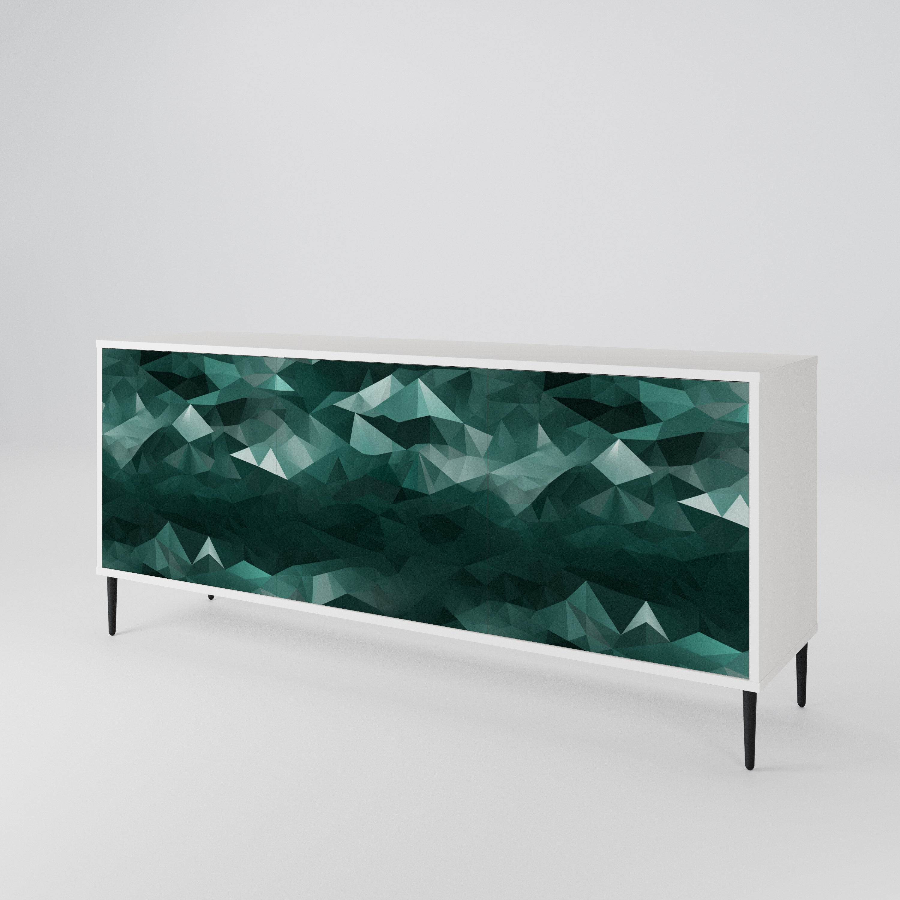 POLYGONAL FLOATING Μπουφές 3-θυρών
