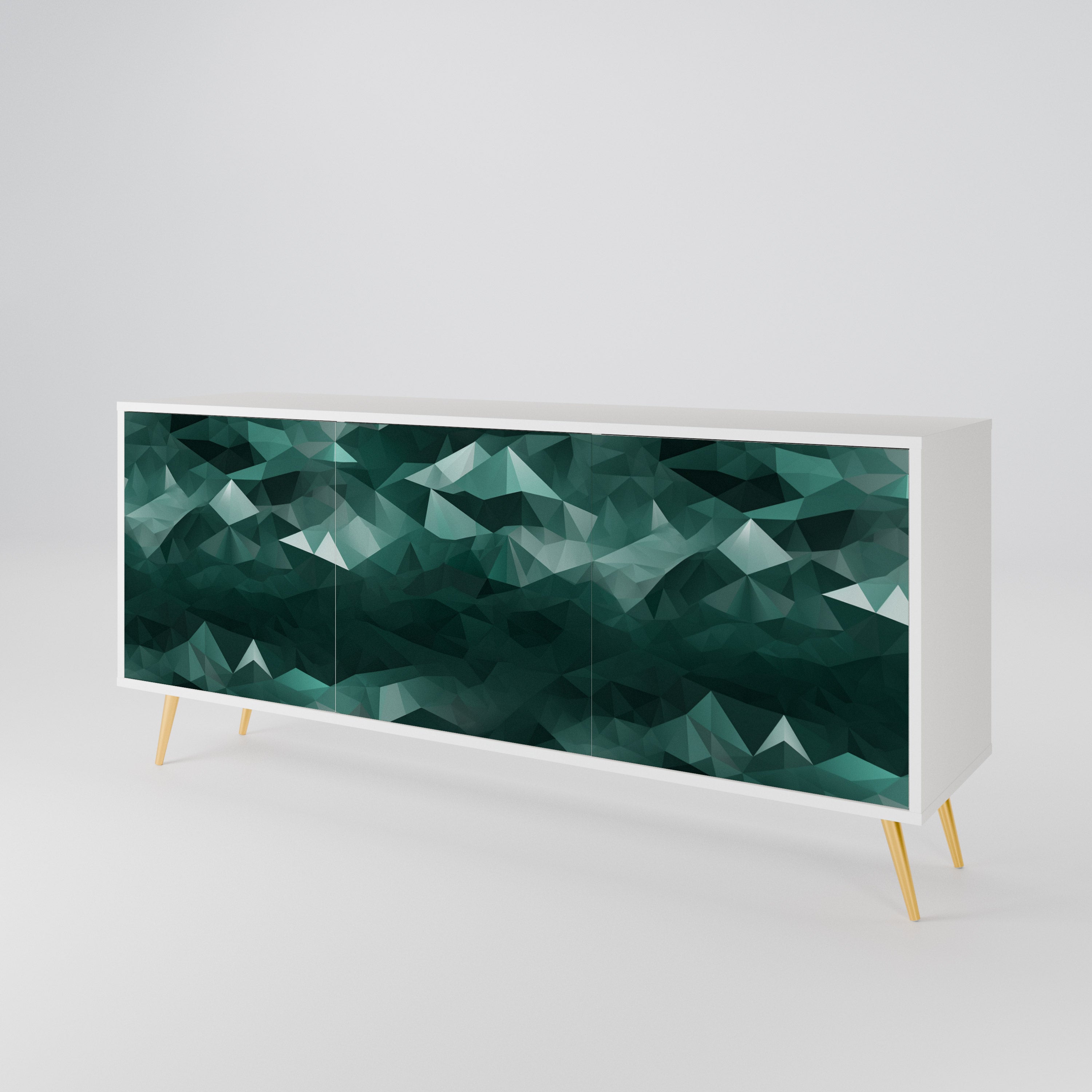 POLYGONAL FLOATING Μπουφές 3-θυρών