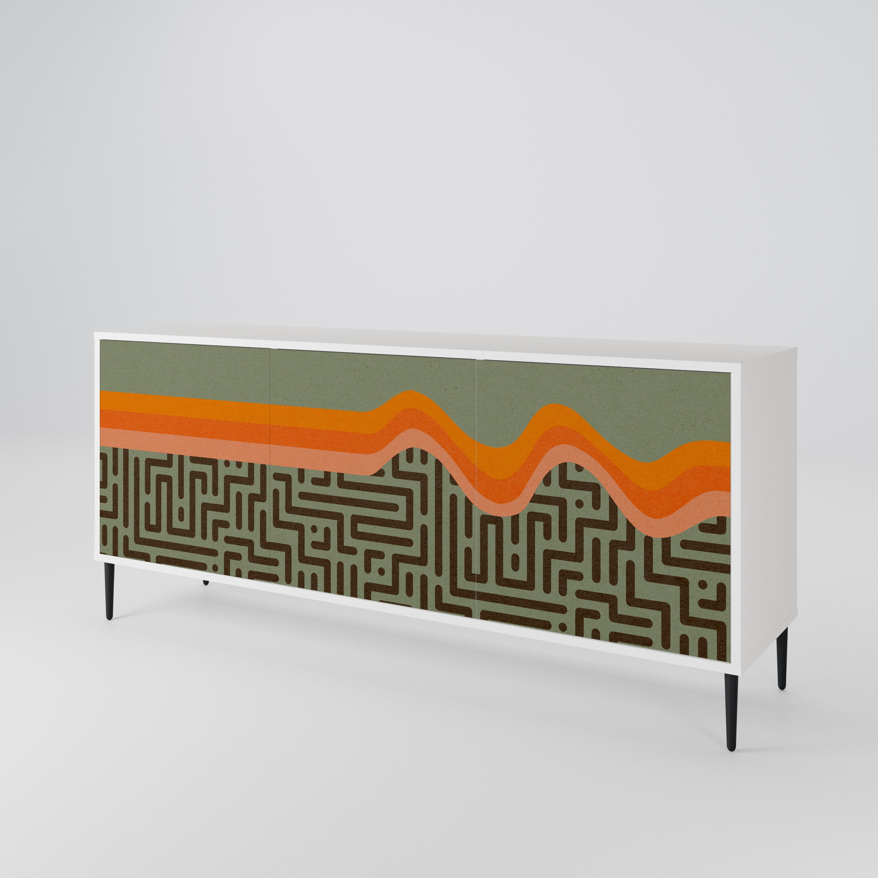 SIMPLE SOLUTIONS 3-Door Sideboard