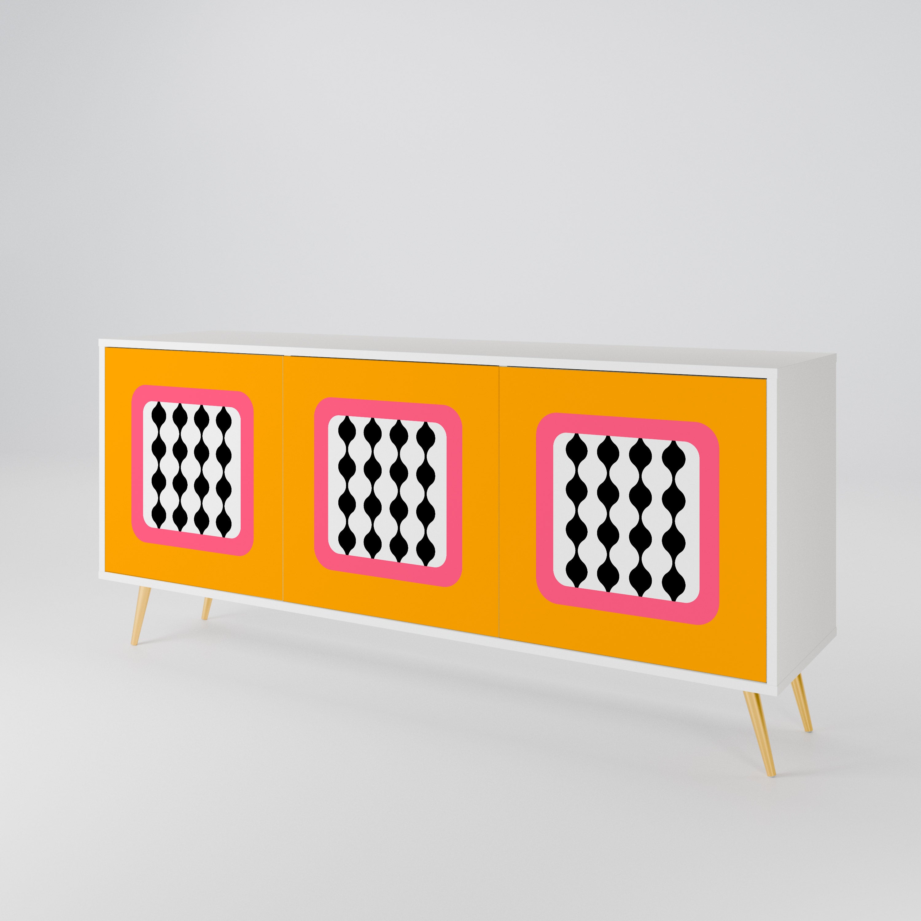 TEARS IN HEAVEN 3-Door Sideboard