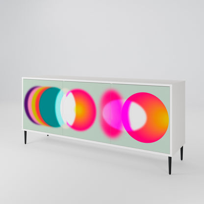 SYMPHONY OF COLORS Μπουφές 3-θυρών