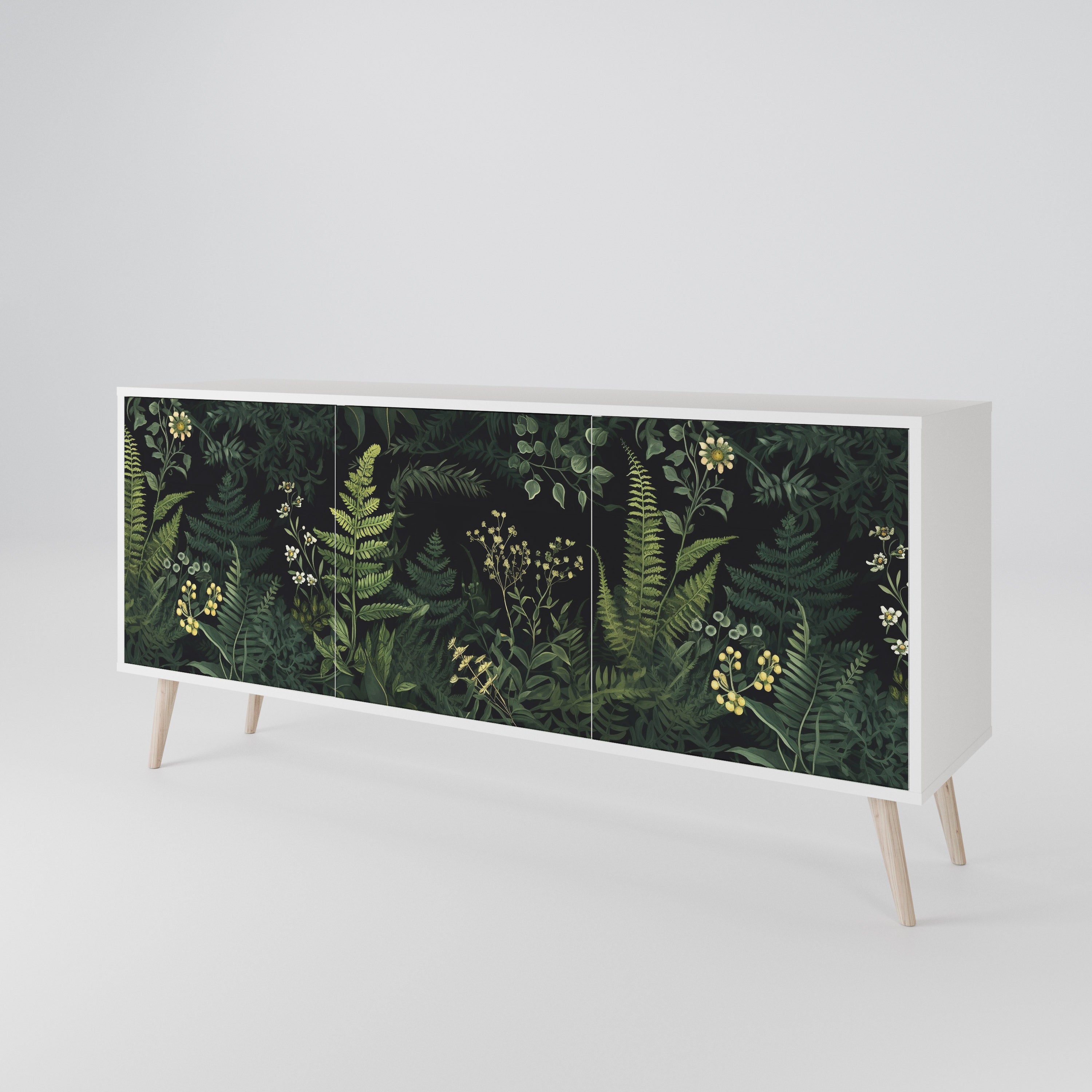 FERN FLOWERS Μπουφές 3-θυρών