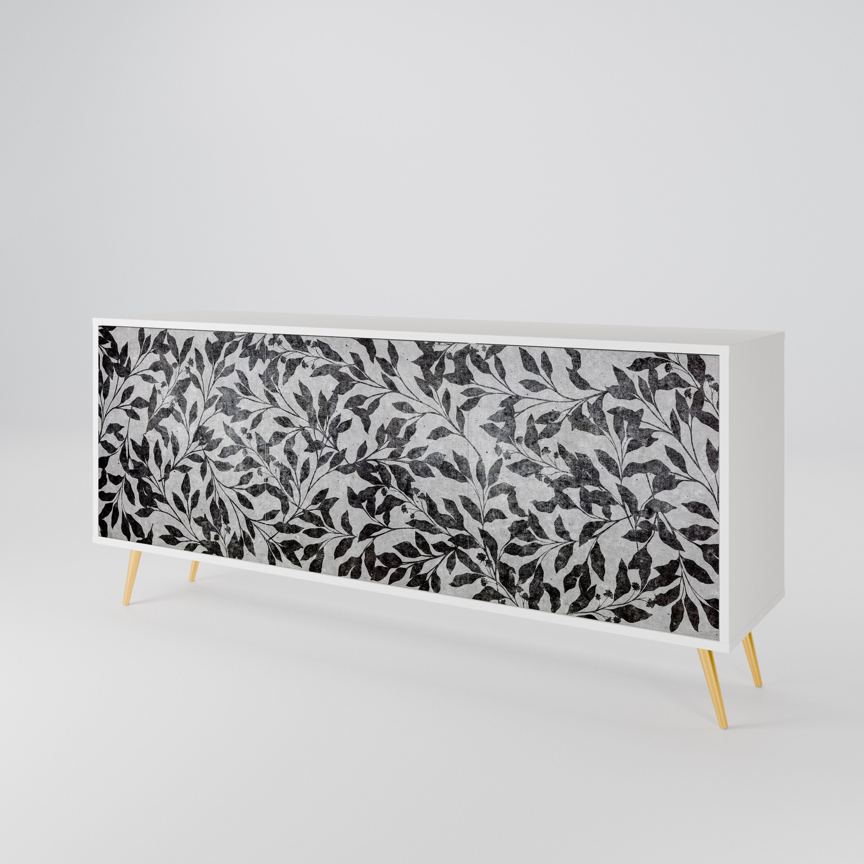 CHARCOAL SPROUT Μπουφές 3-θυρών