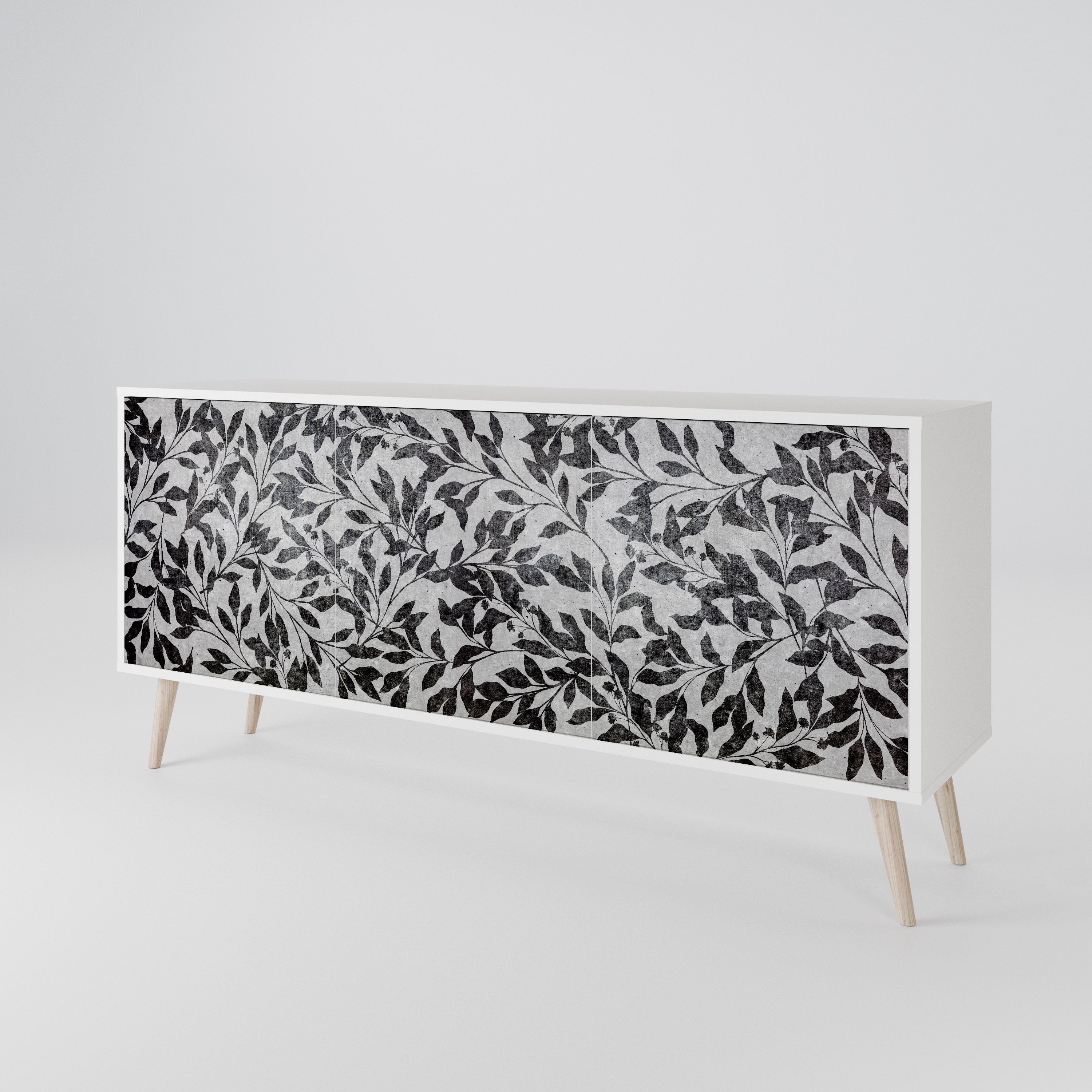 CHARCOAL SPROUT Μπουφές 3-θυρών