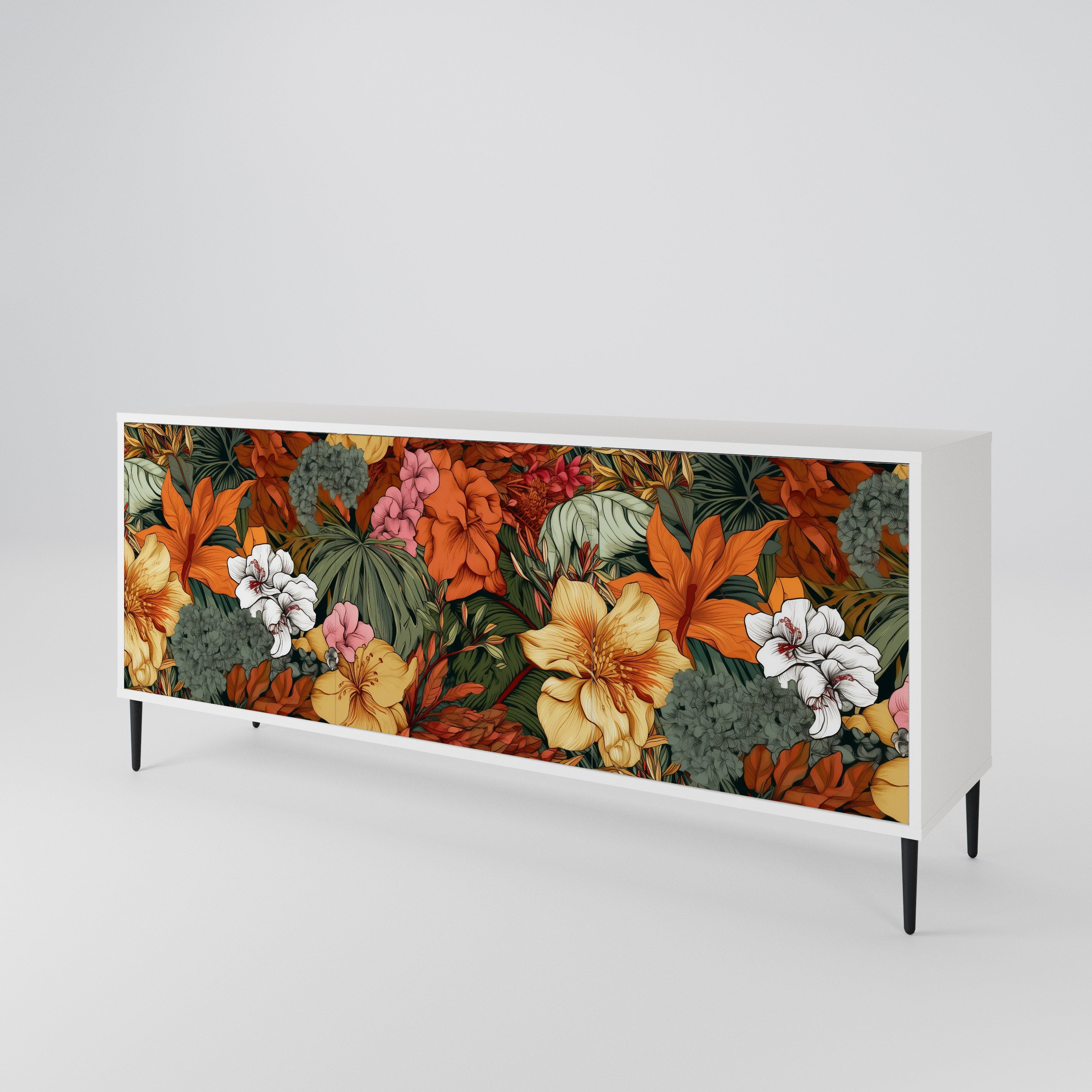 RADIANT FLORA 3-Door Sideboard