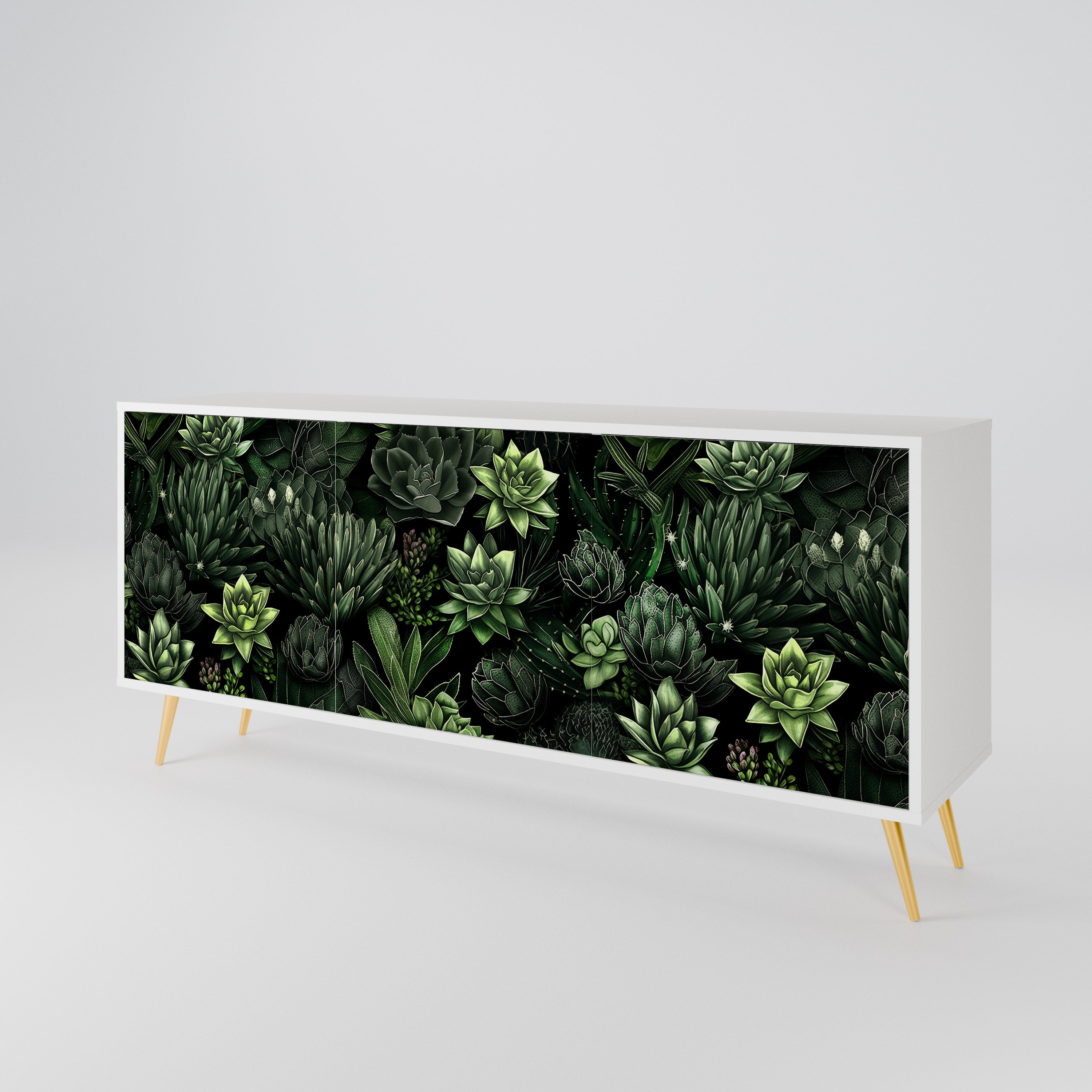 SUCCULENT JUNGLE Μπουφές 3-θυρών