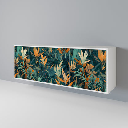 FLORAL SERENITY Μπουφές 3-θυρών