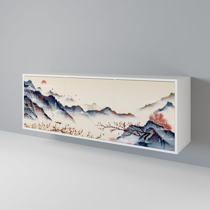 JAPANESE LANDSCAPE Μπουφές 3-θυρών