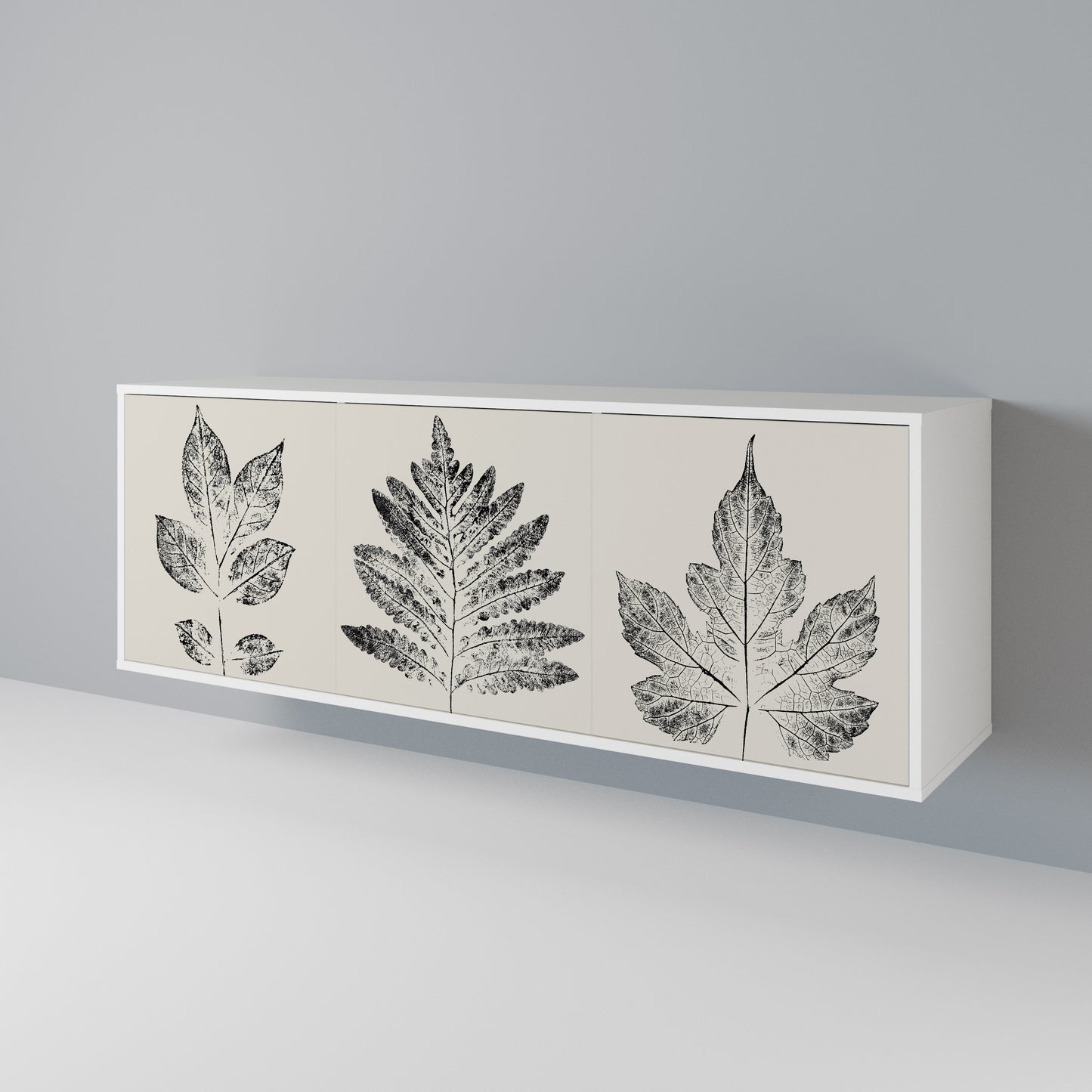 LEAFY STAMPS Μπουφές 3-θυρών