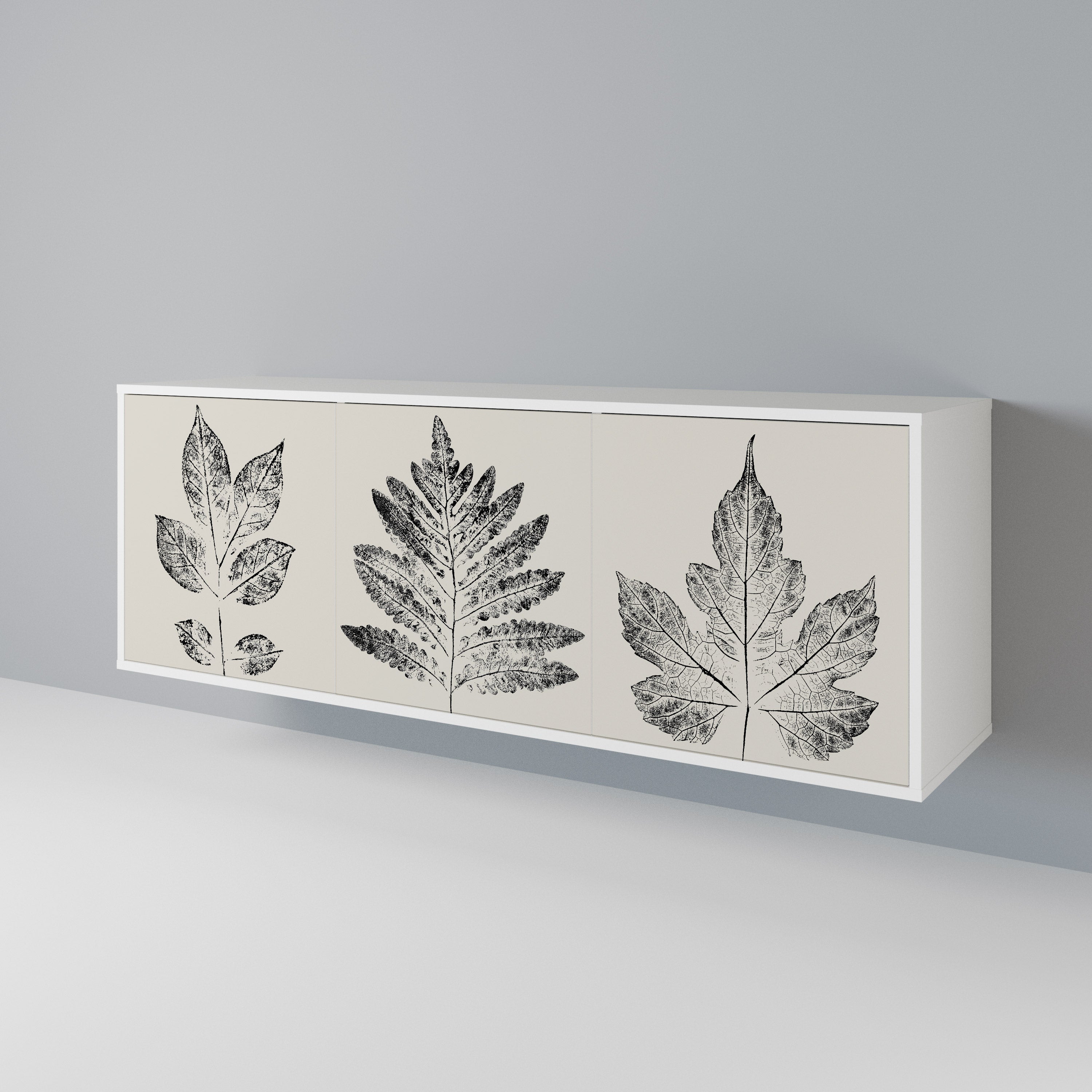 LEAFY STAMPS Μπουφές 3-θυρών