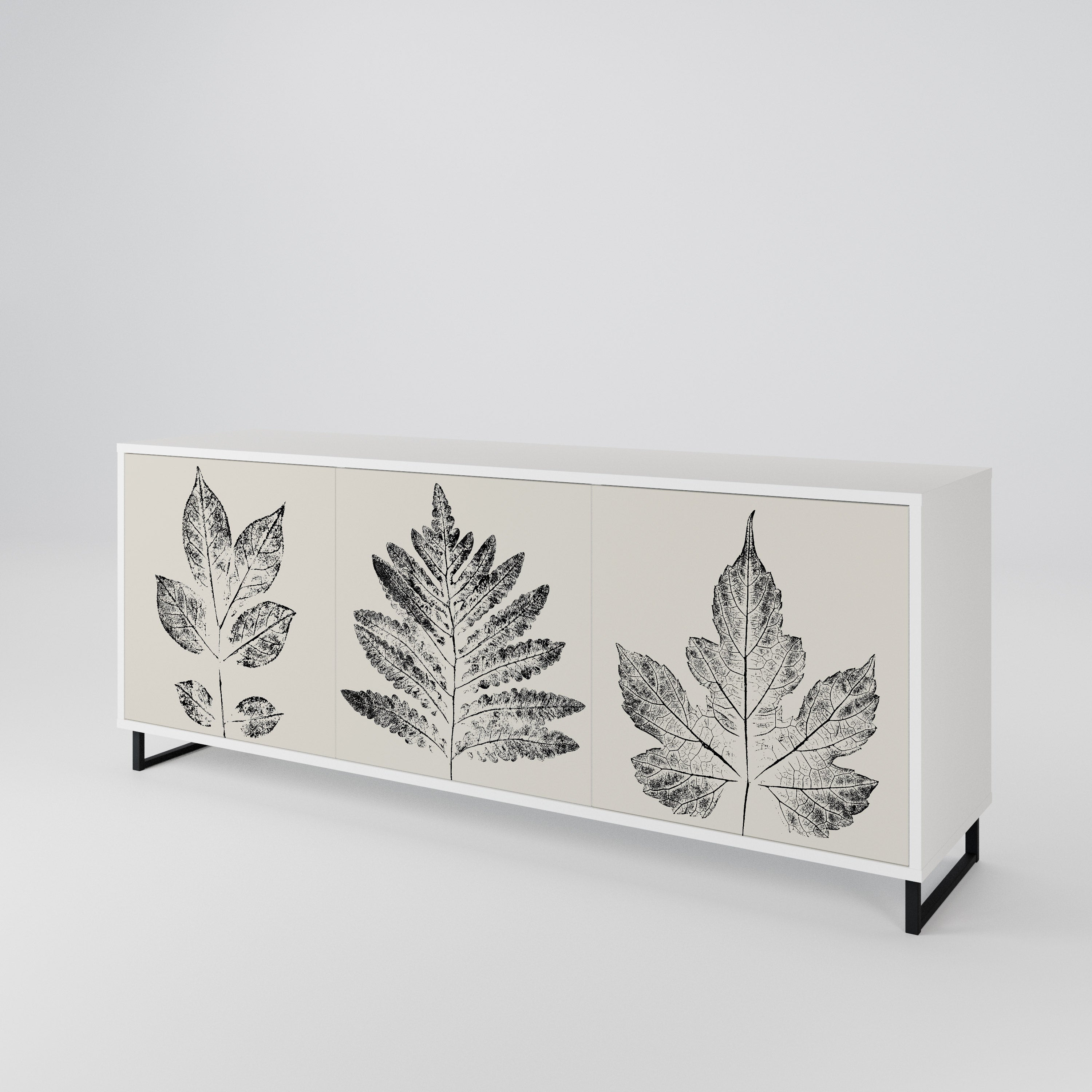 LEAFY STAMPS Μπουφές 3-θυρών