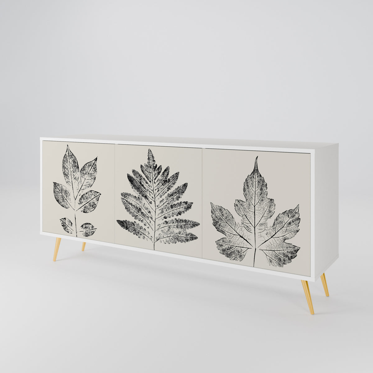 LEAFY STAMPS Μπουφές 3-θυρών