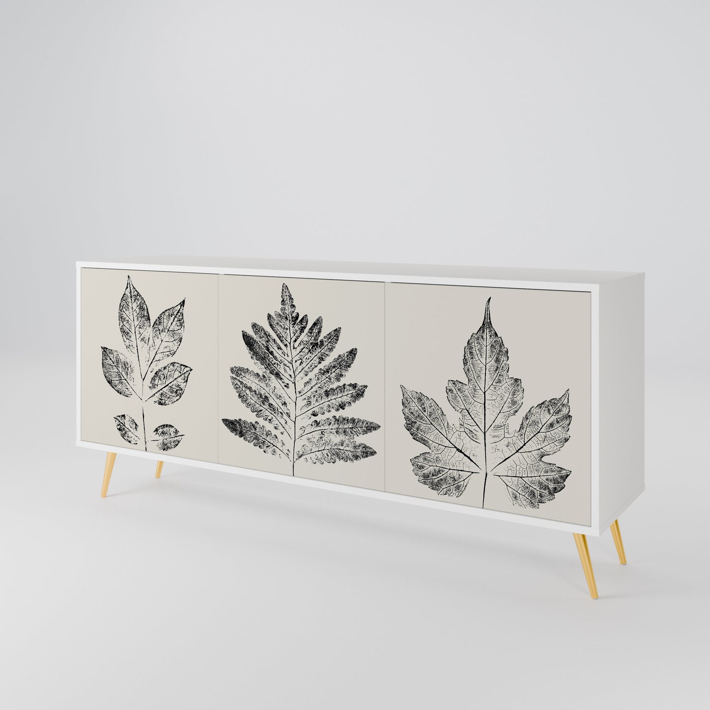 LEAFY STAMPS Μπουφές 3-θυρών
