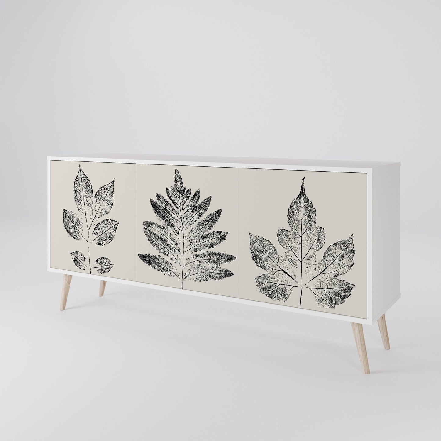 LEAFY STAMPS Μπουφές 3-θυρών