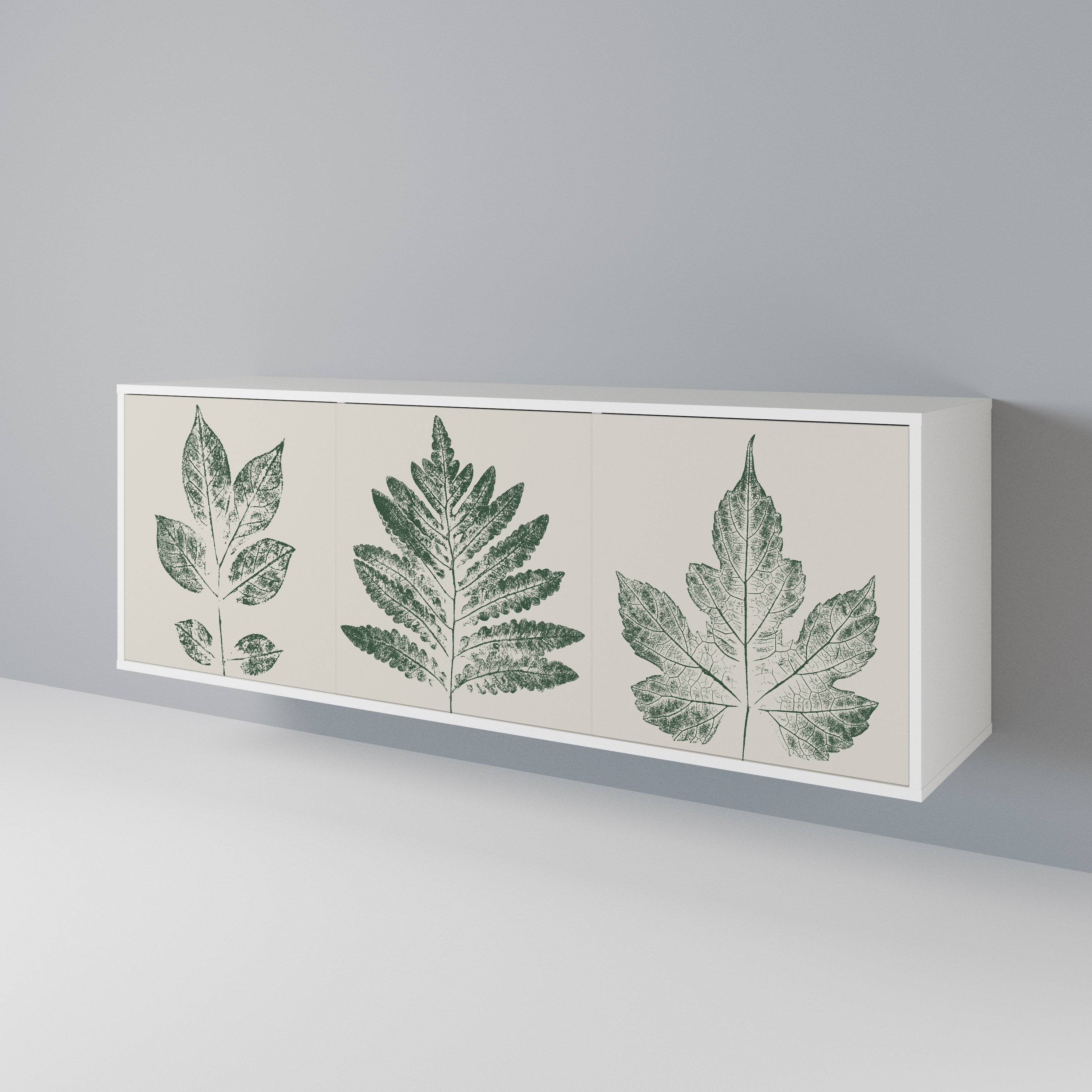 GREEN LEAFY STAMPS Μπουφές 3-θυρών