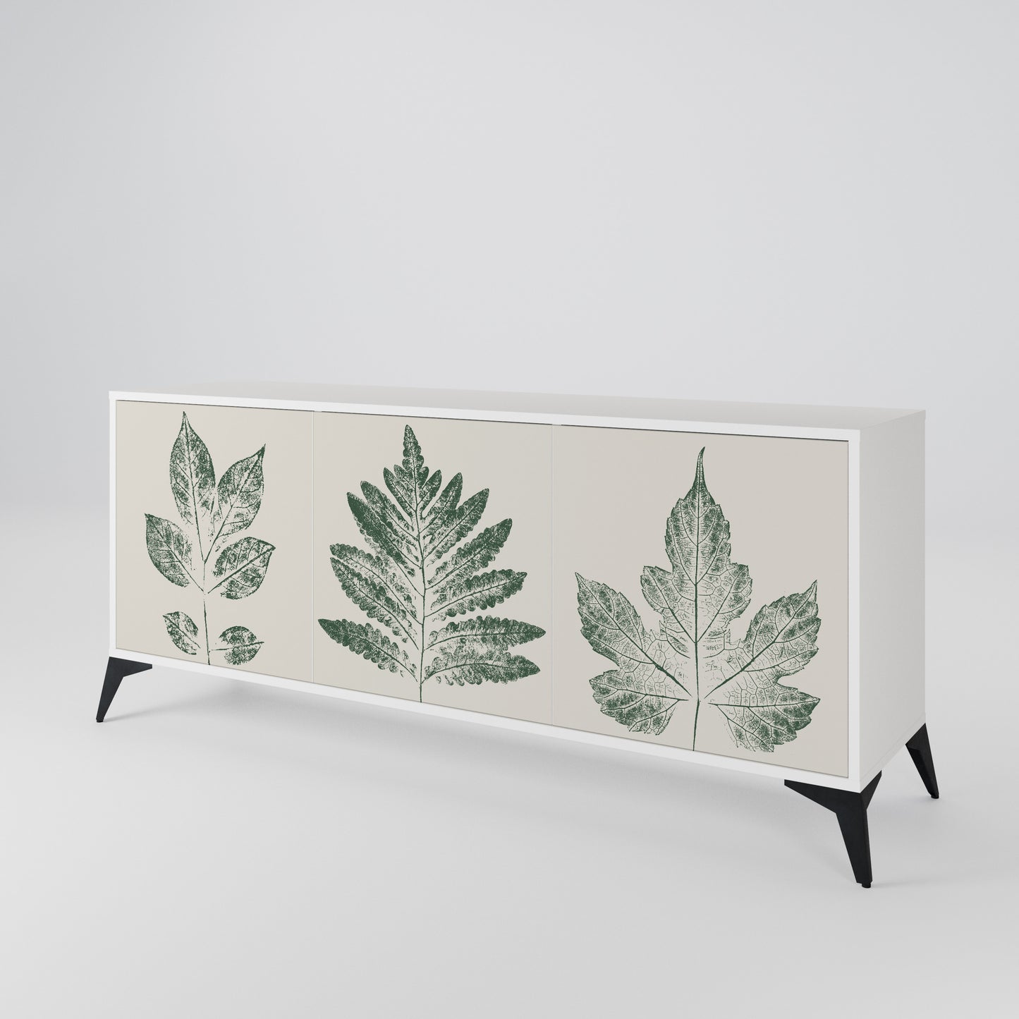 GREEN LEAFY STAMPS Μπουφές 3-θυρών