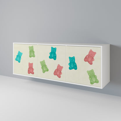 GUMMY BEARS Μπουφές 3-θυρών