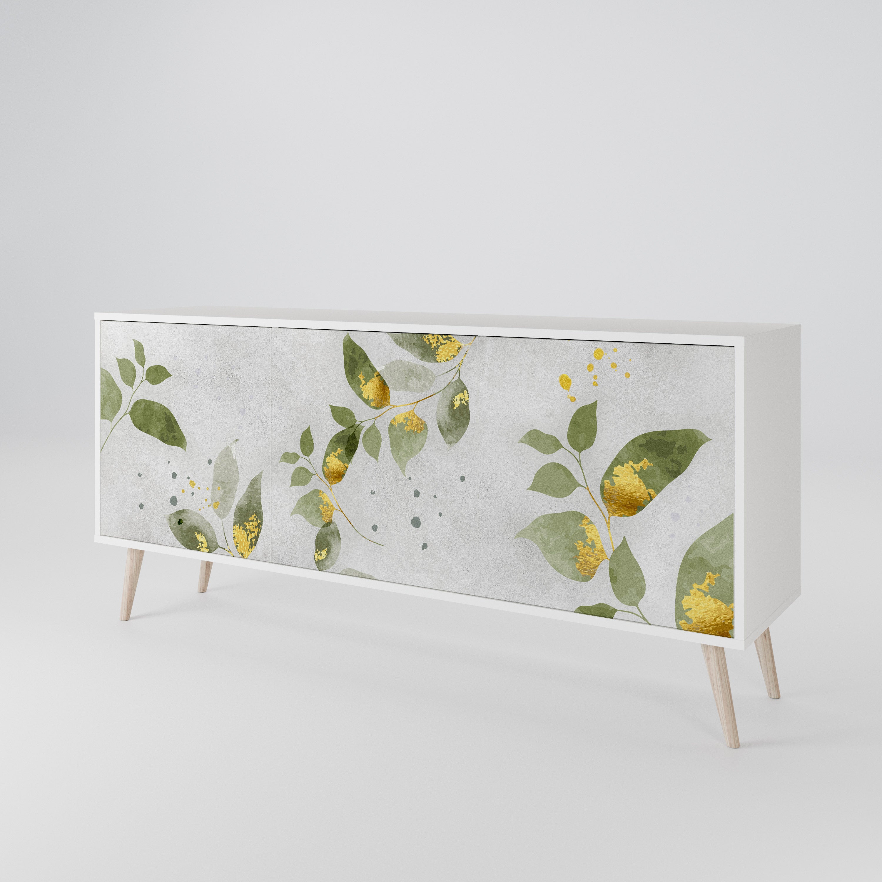 ELEGANT BOTANICS Μπουφές 3-θυρών