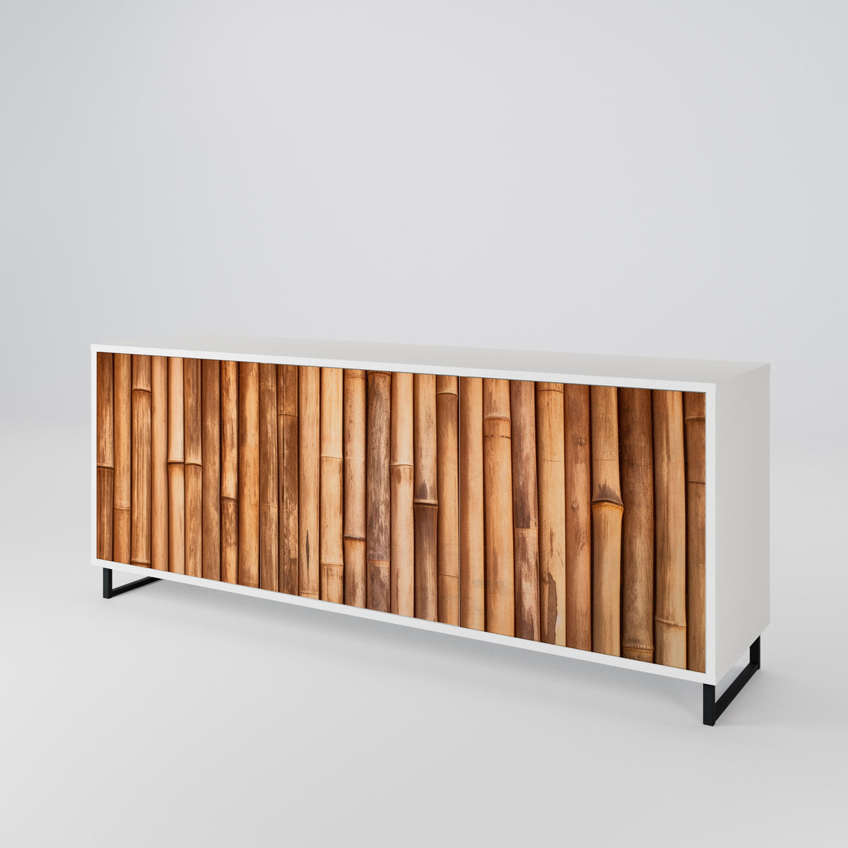 NATURAL WOOD Μπουφές 3-θυρών