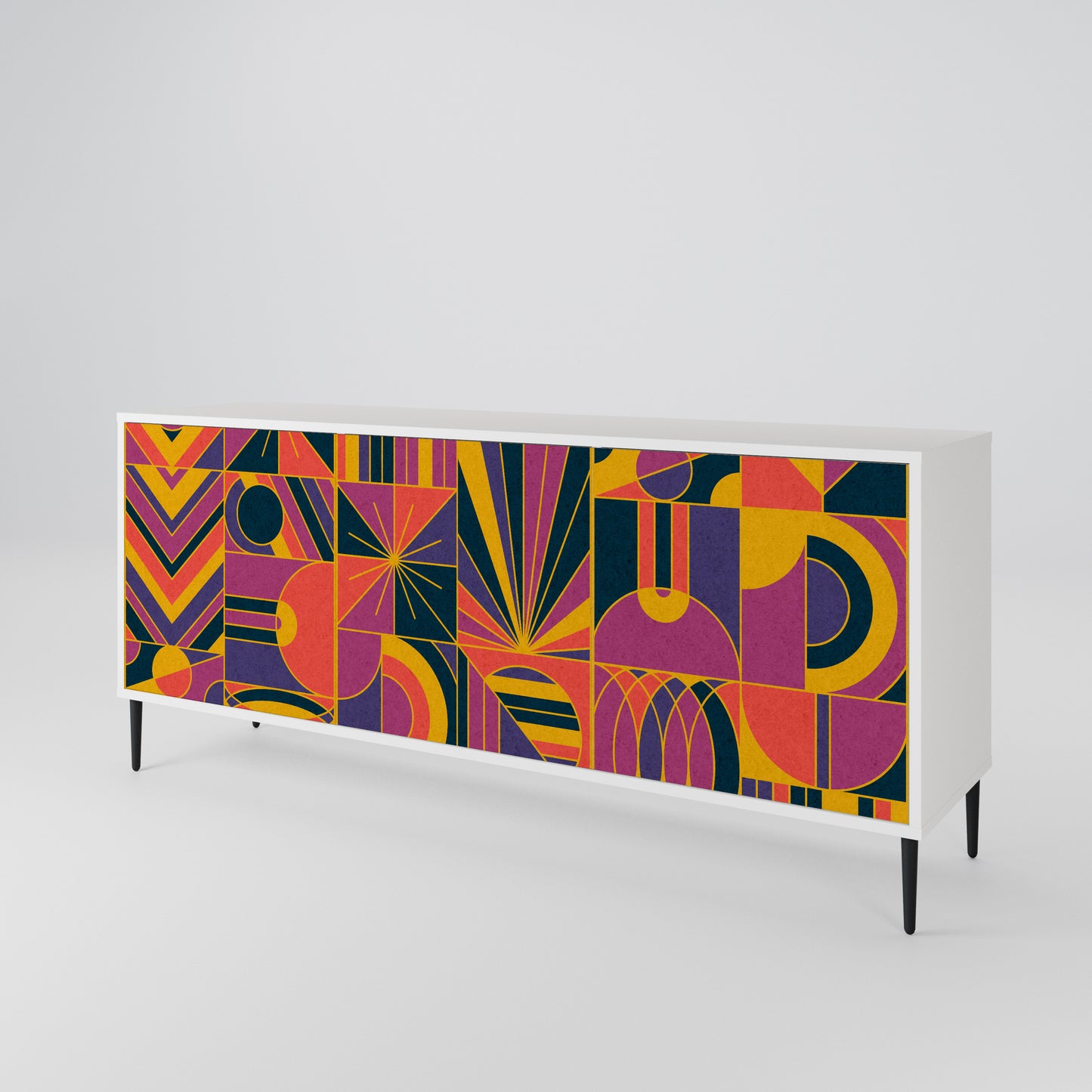 ELECTRIC PATTERNS Μπουφές 3-θυρών