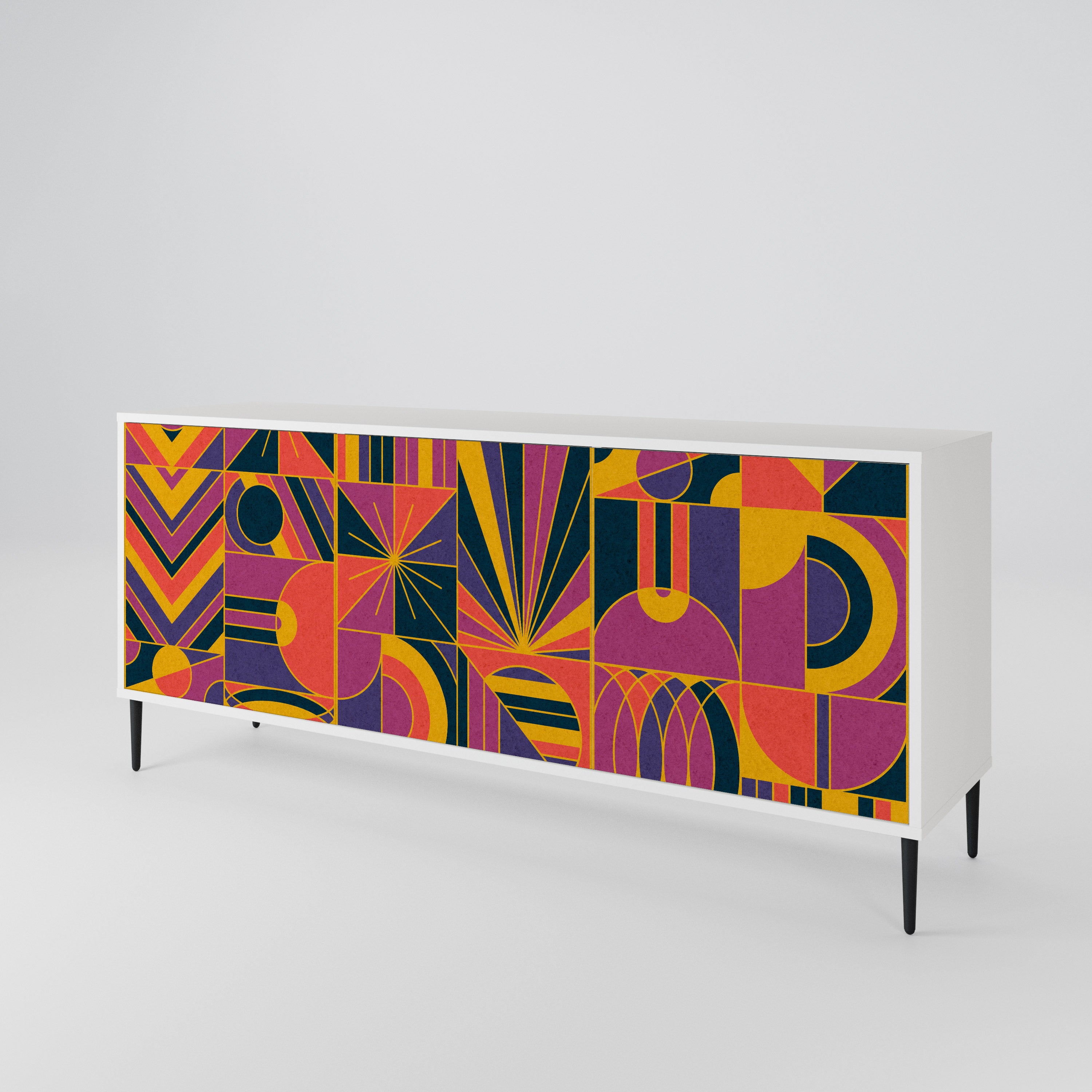 ELECTRIC PATTERNS Μπουφές 3-θυρών