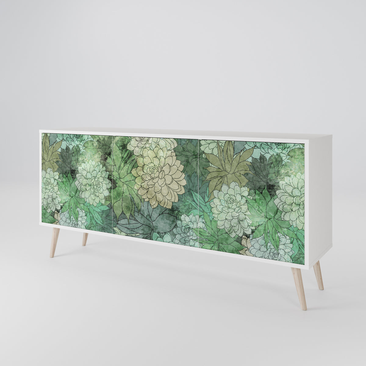 SUCCULENT CLUSTER Μπουφές 3-θυρών