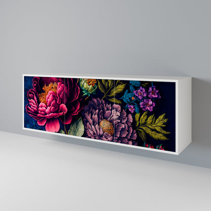 BLOOMING ELEGANCE Μπουφές 3-θυρών