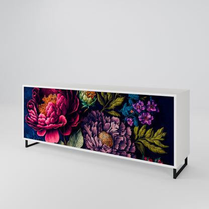 BLOOMING ELEGANCE Μπουφές 3-θυρών