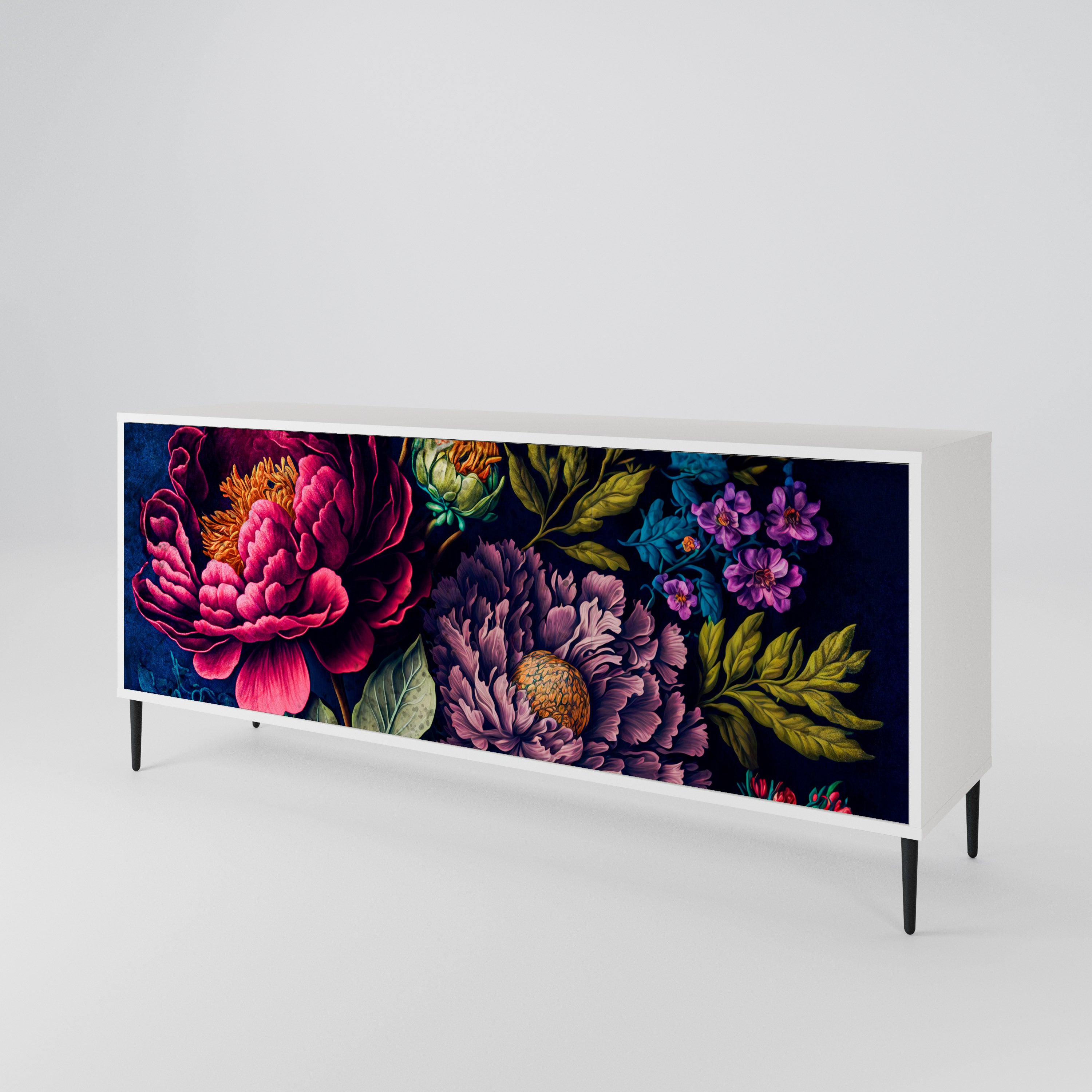 BLOOMING ELEGANCE Μπουφές 3-θυρών