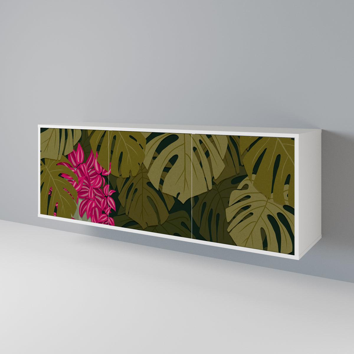 TROPICAL BEAUTY Μπουφές 3-θυρών