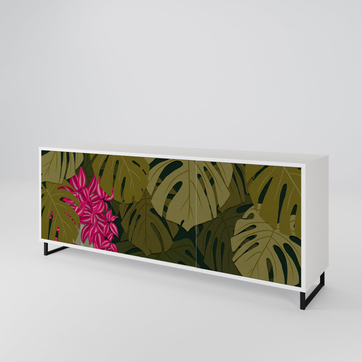 TROPICAL BEAUTY Μπουφές 3-θυρών