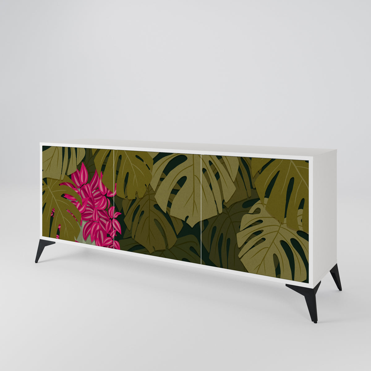 TROPICAL BEAUTY Μπουφές 3-θυρών