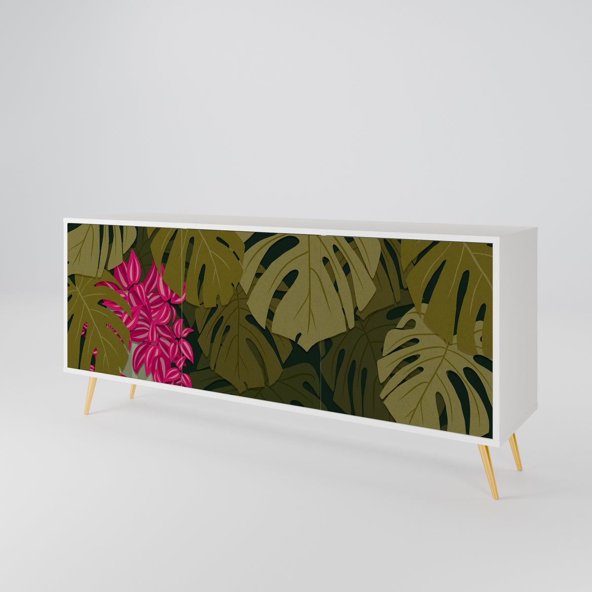 TROPICAL BEAUTY Μπουφές 3-θυρών