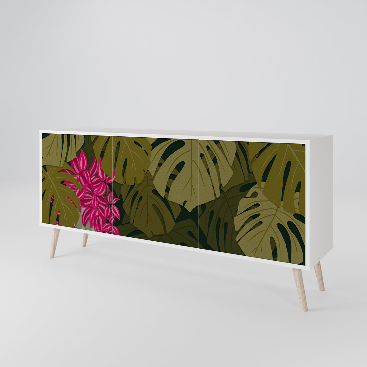TROPICAL BEAUTY Μπουφές 3-θυρών