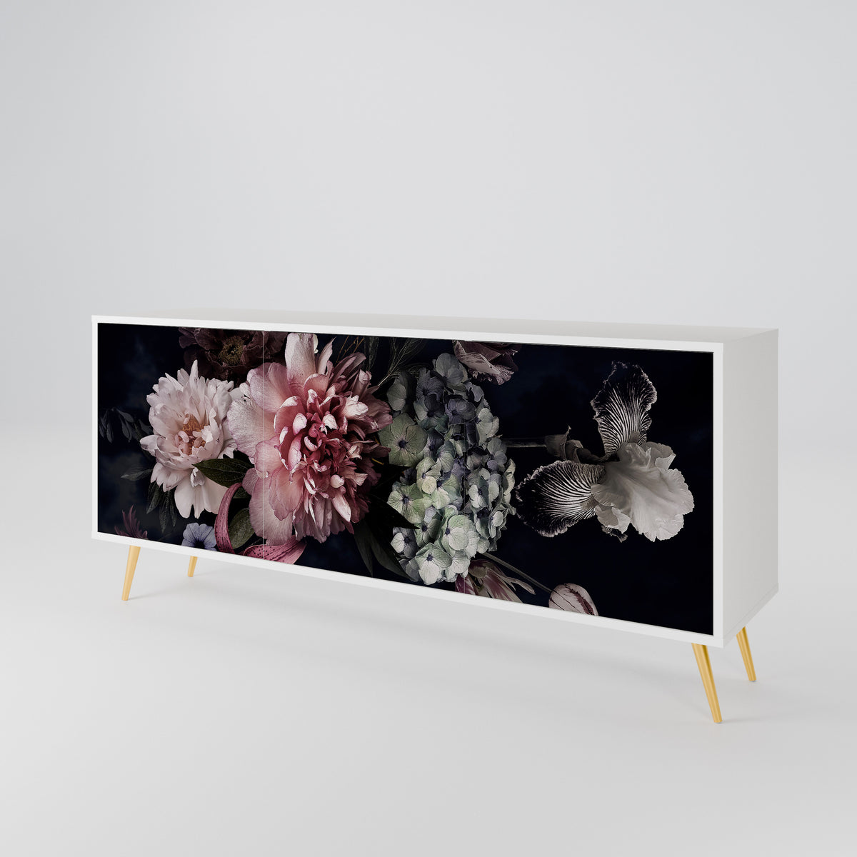 PURE BLOSSOM Μπουφές 3-θυρών