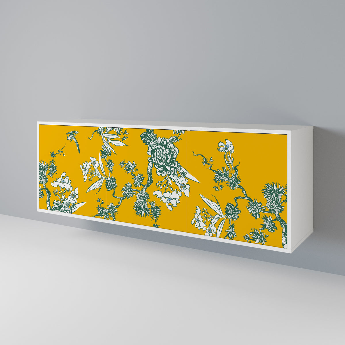 YELLOW CHINOISERIE Μπουφές 3-θυρών