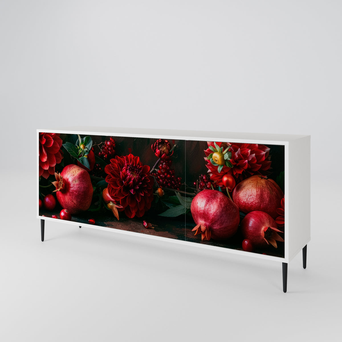 DAHLIAS AND POMEGRANATES Μπουφές 3-θυρών