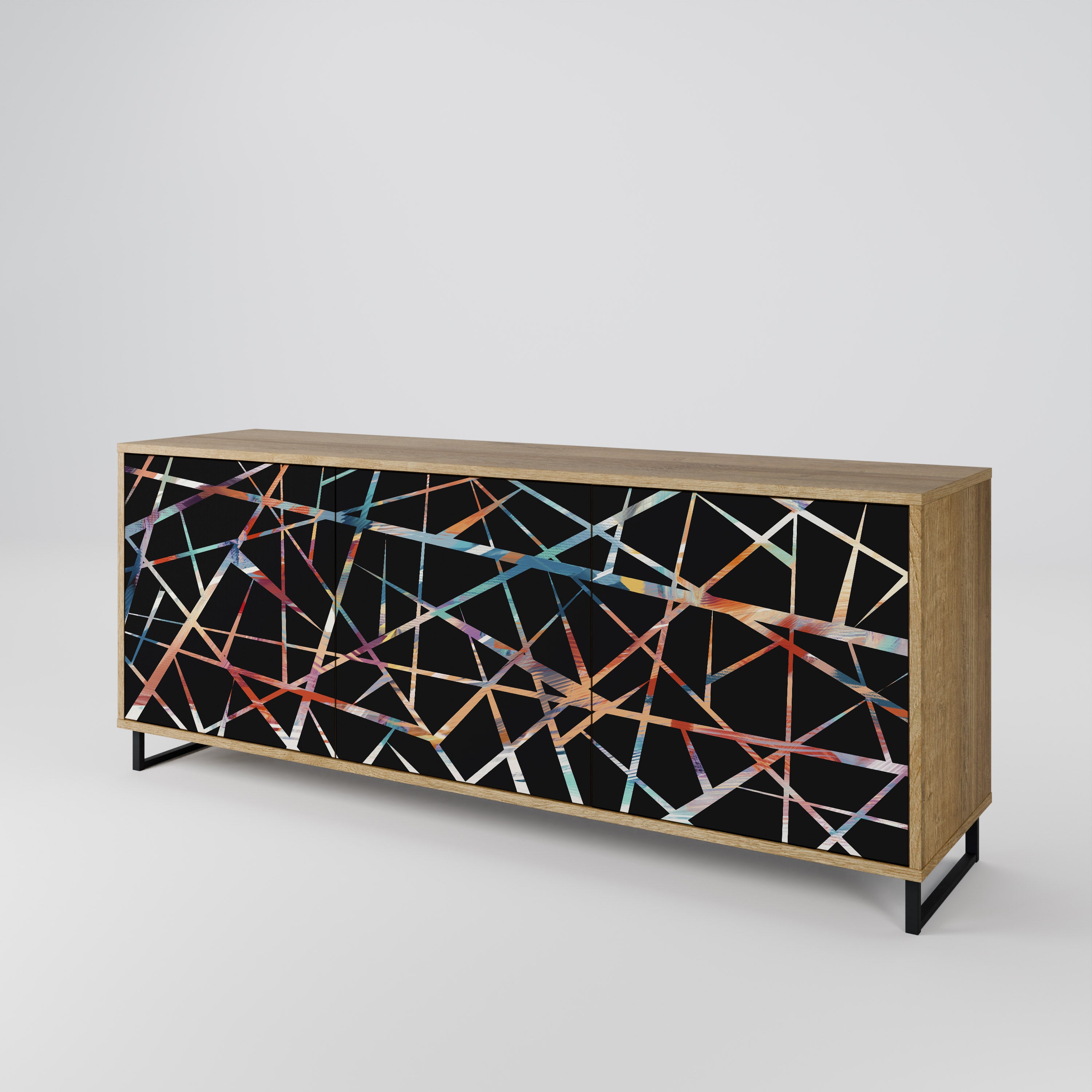 POLYGON VERVE 3-Door Sideboard
