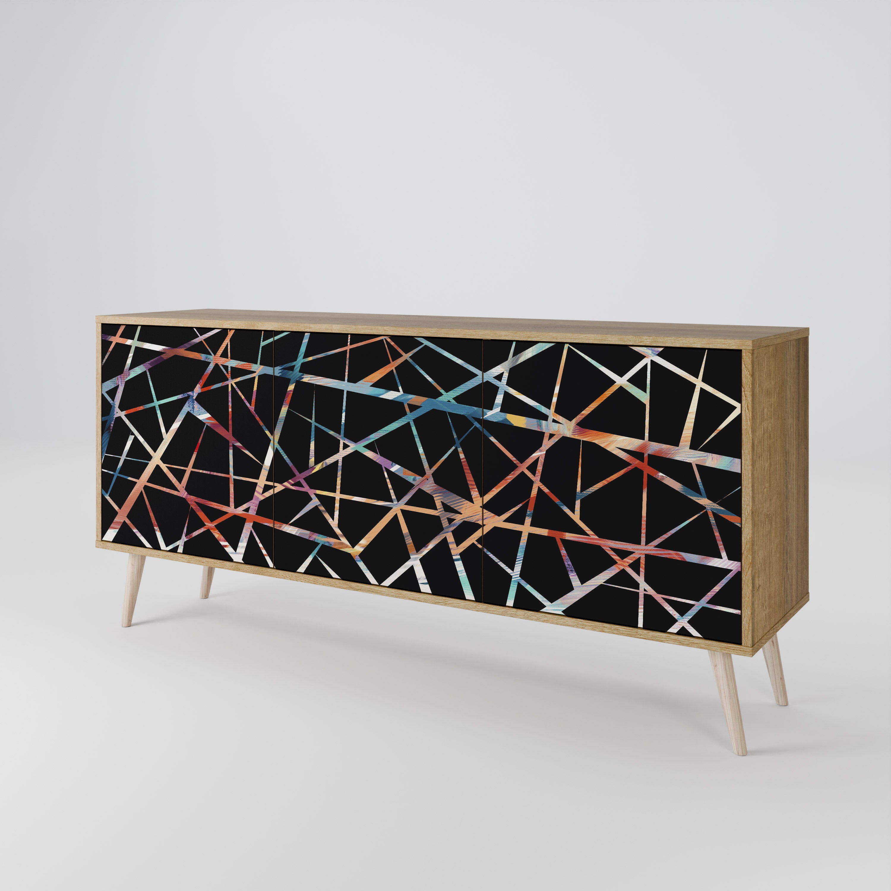 POLYGON VERVE 3-Door Sideboard