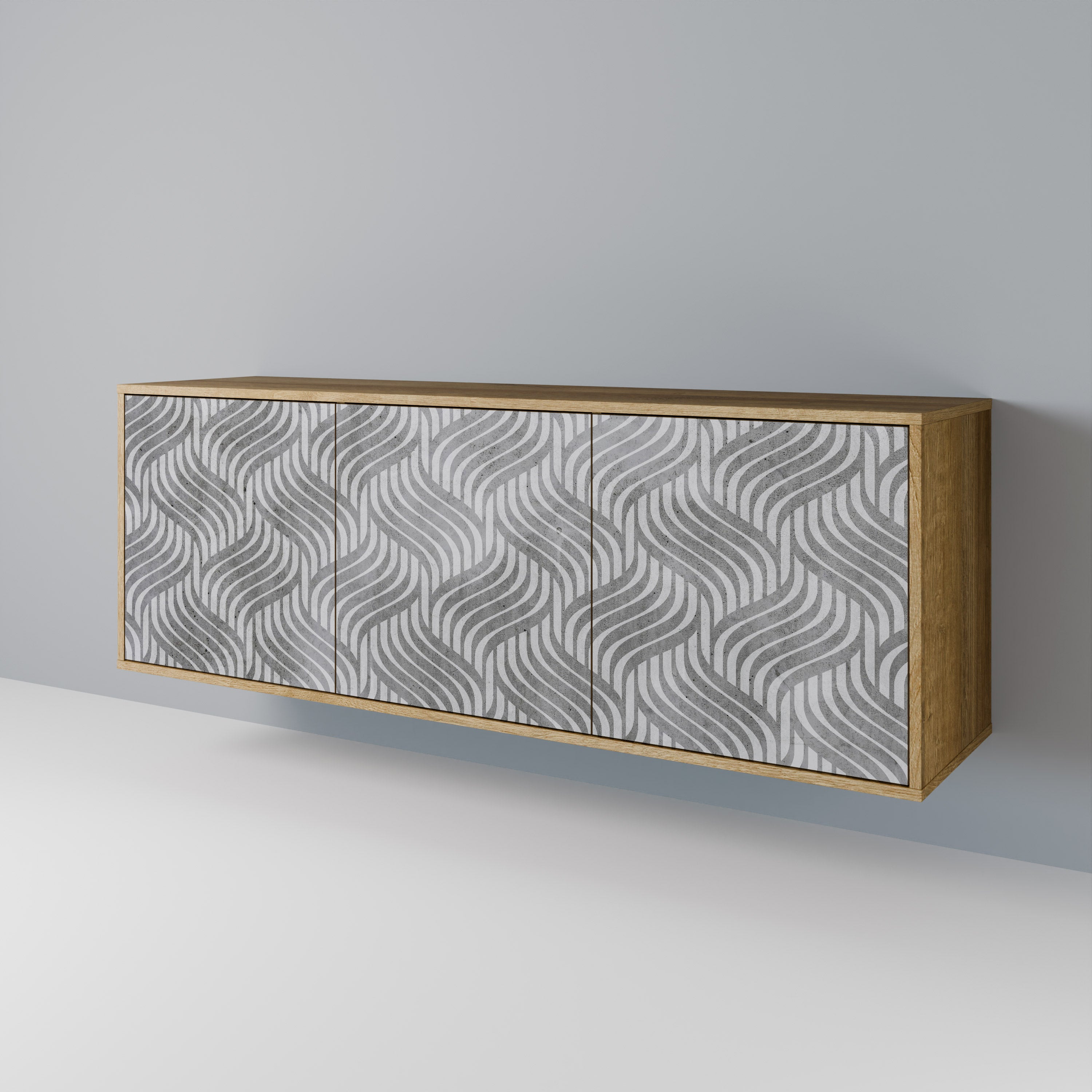 CONCRETE MOVEMENT 3-Door Sideboard
