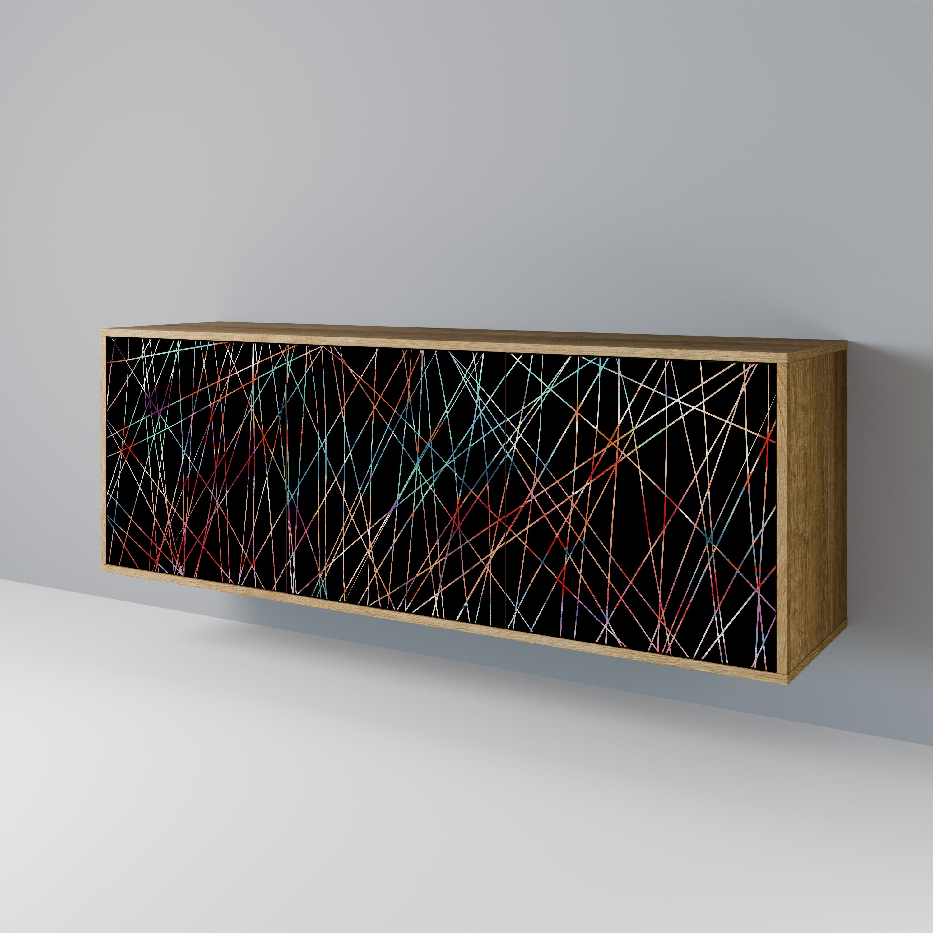 LUMINOUS SNARE 3-Door Sideboard