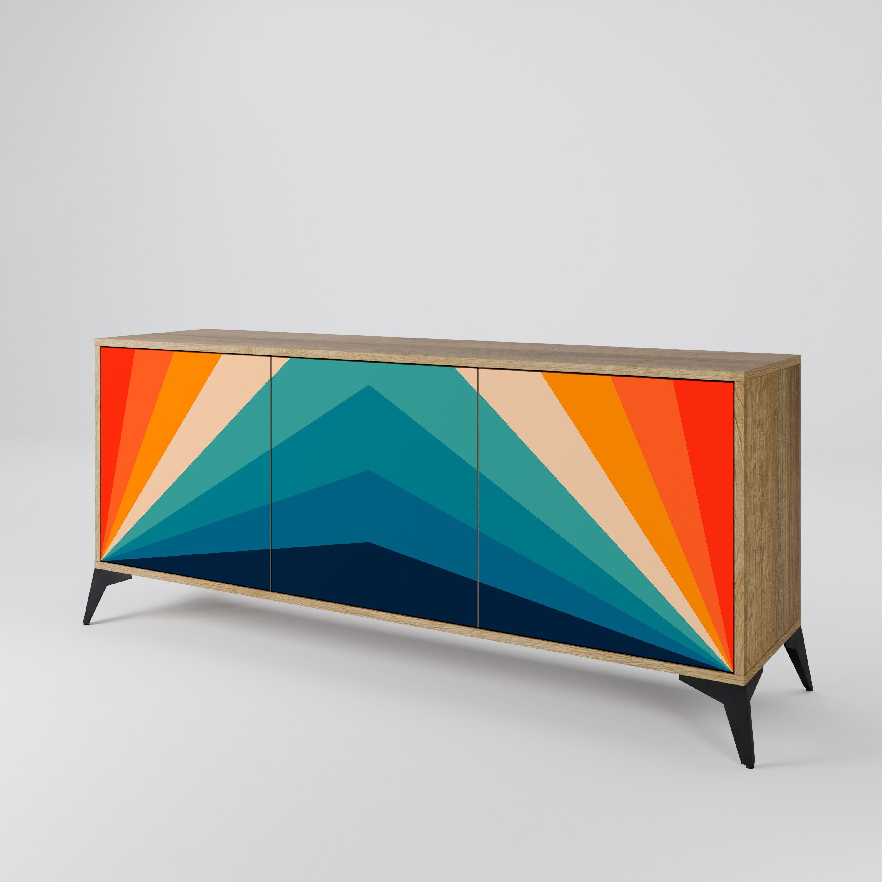 PRISM CONCUSSION 3-Door Sideboard