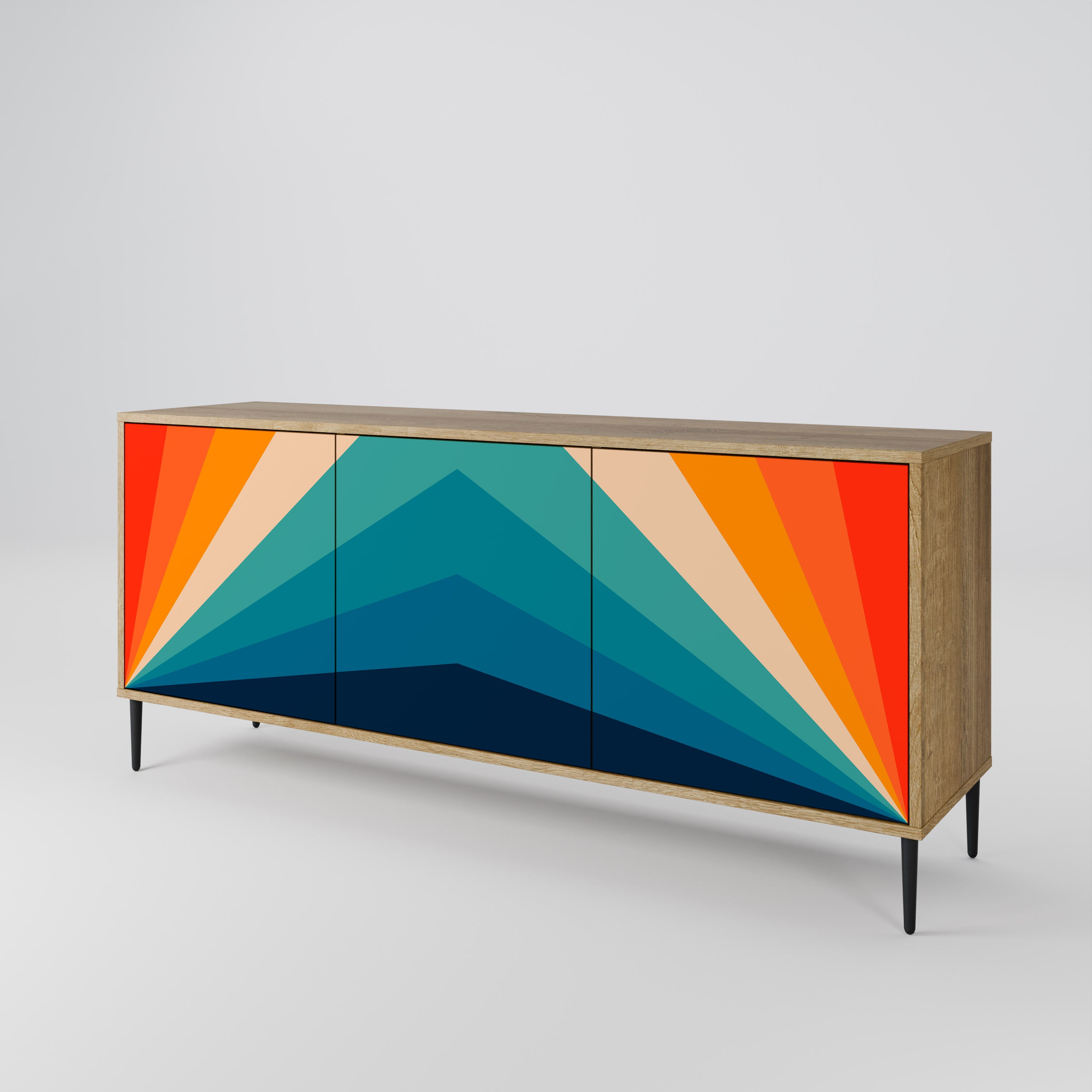 PRISM CONCUSSION 3-Door Sideboard