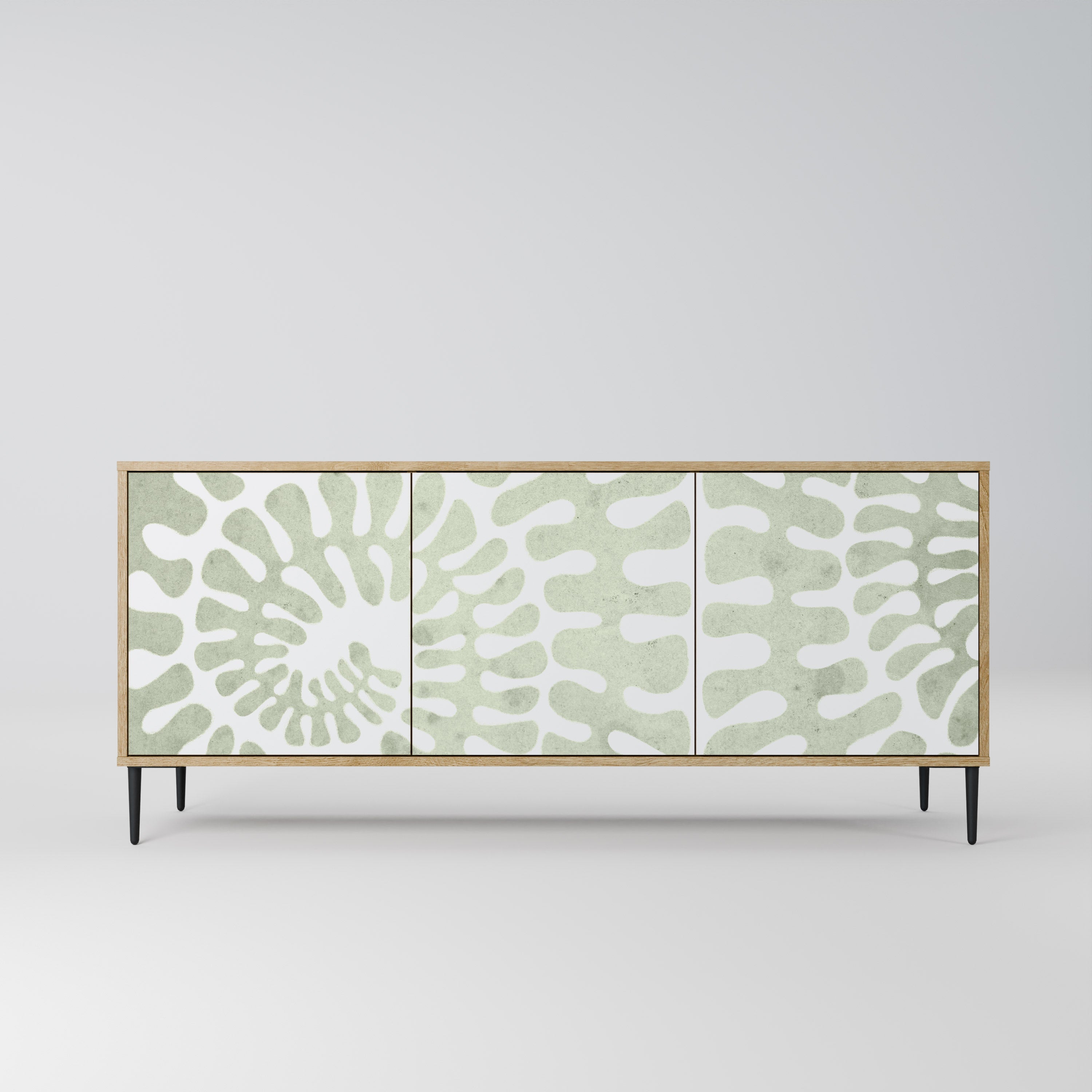 HELIX DANCE 3-Door Sideboard in Oak Effect