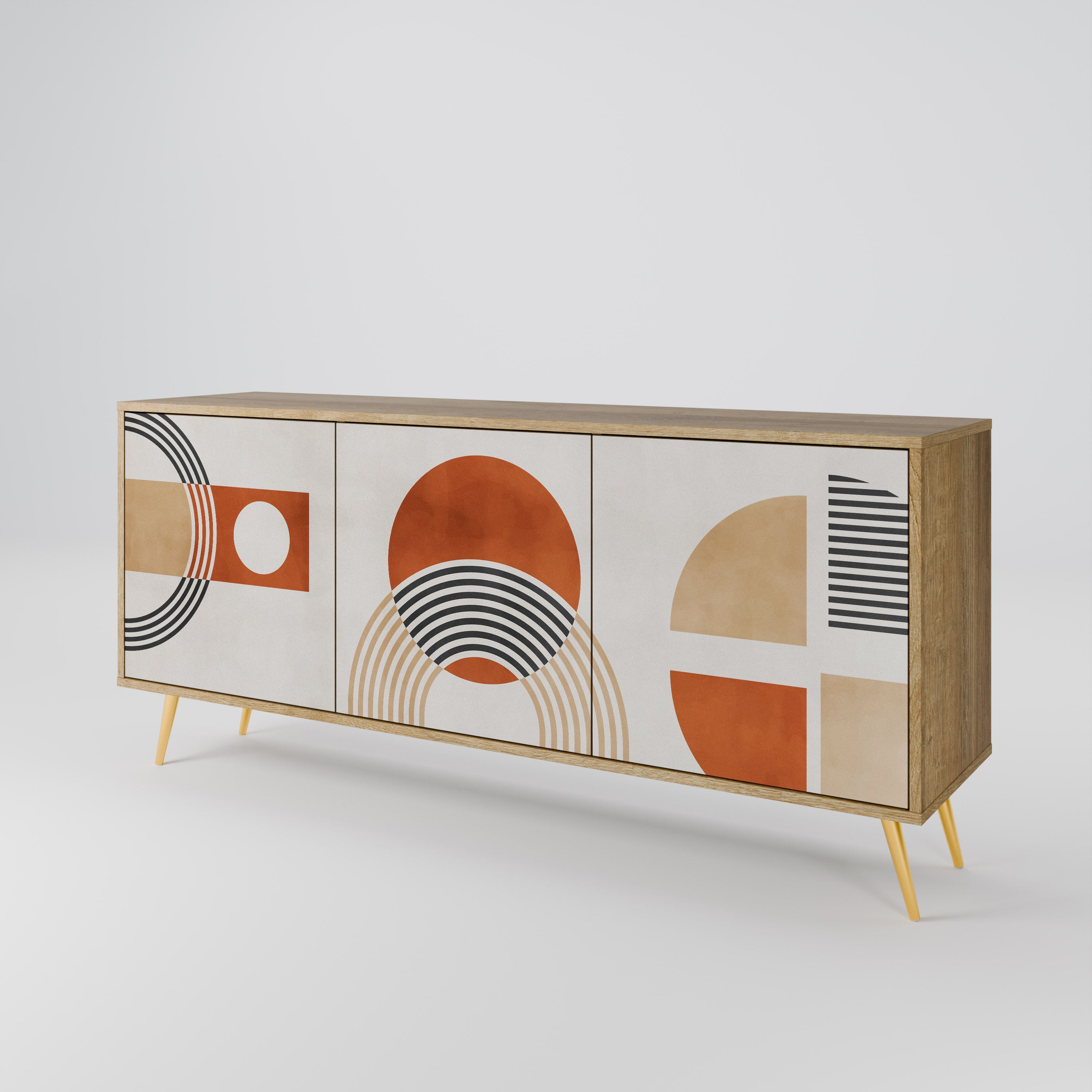 SPACE AROUND 3-Door Sideboard