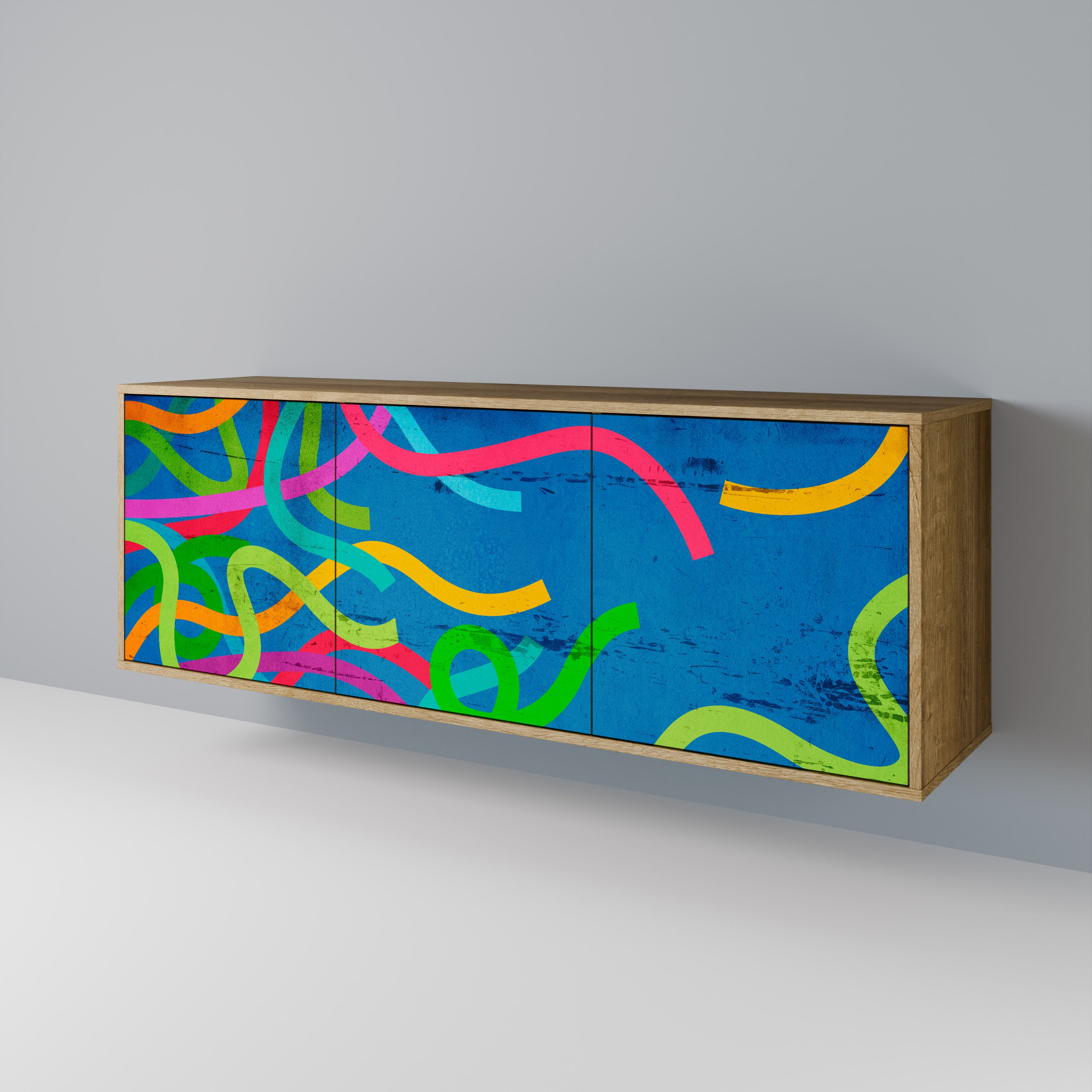 STREAMER TANGLE 3-Door Sideboard